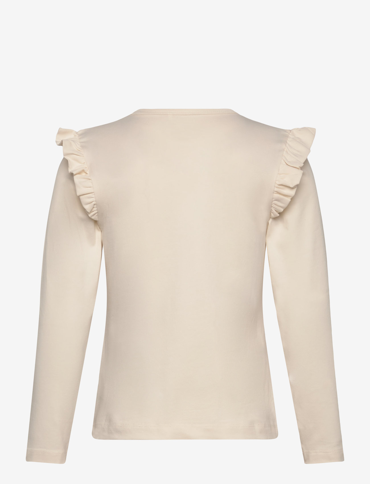 Minymo - T-shirt LS - eggnog - 1