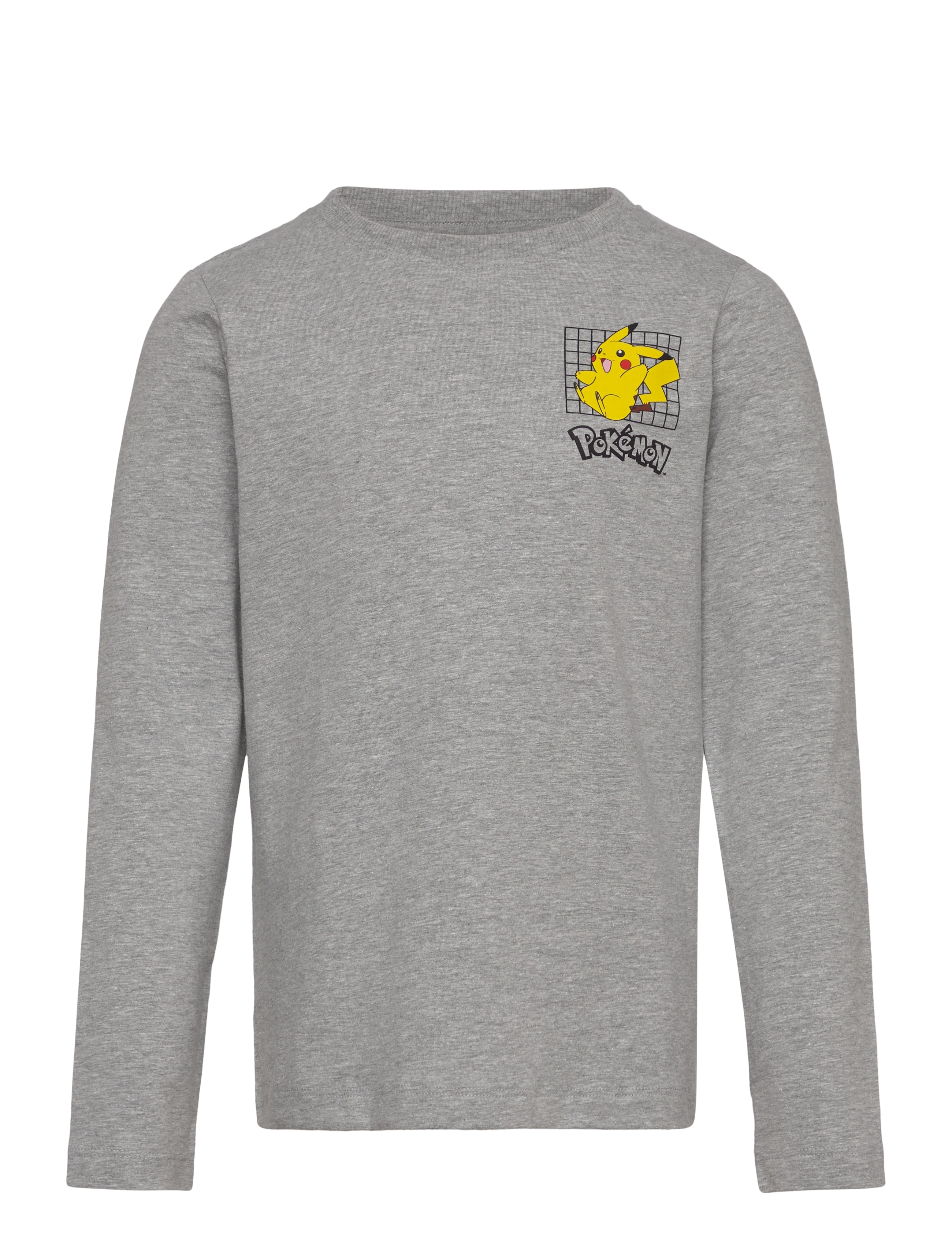 Minymo T-Shirt Ls, 98, Grey, T-Shirts > Langærmede T-shirts, Børn