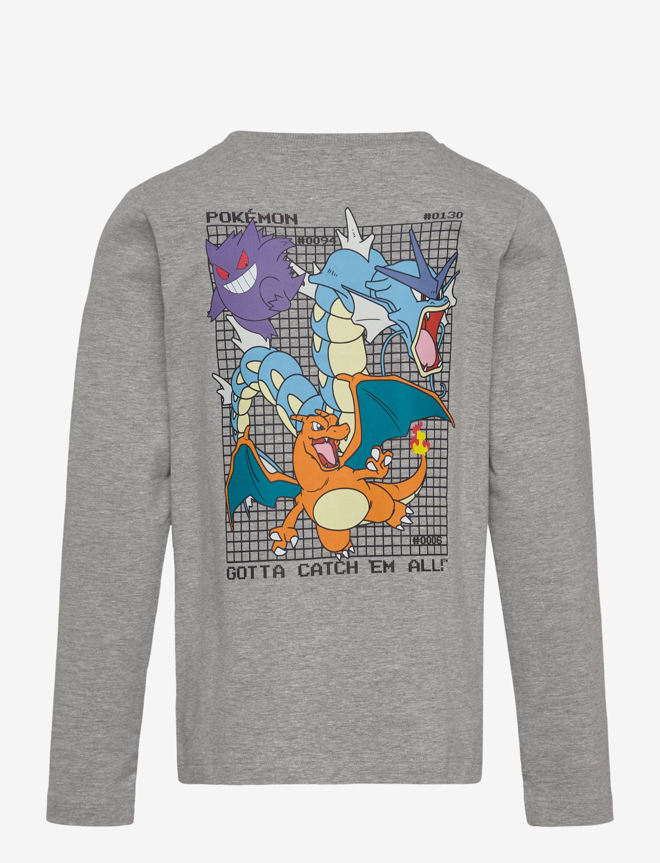 Minymo - T-shirt LS - langærmede t-shirts - grey melange - 1