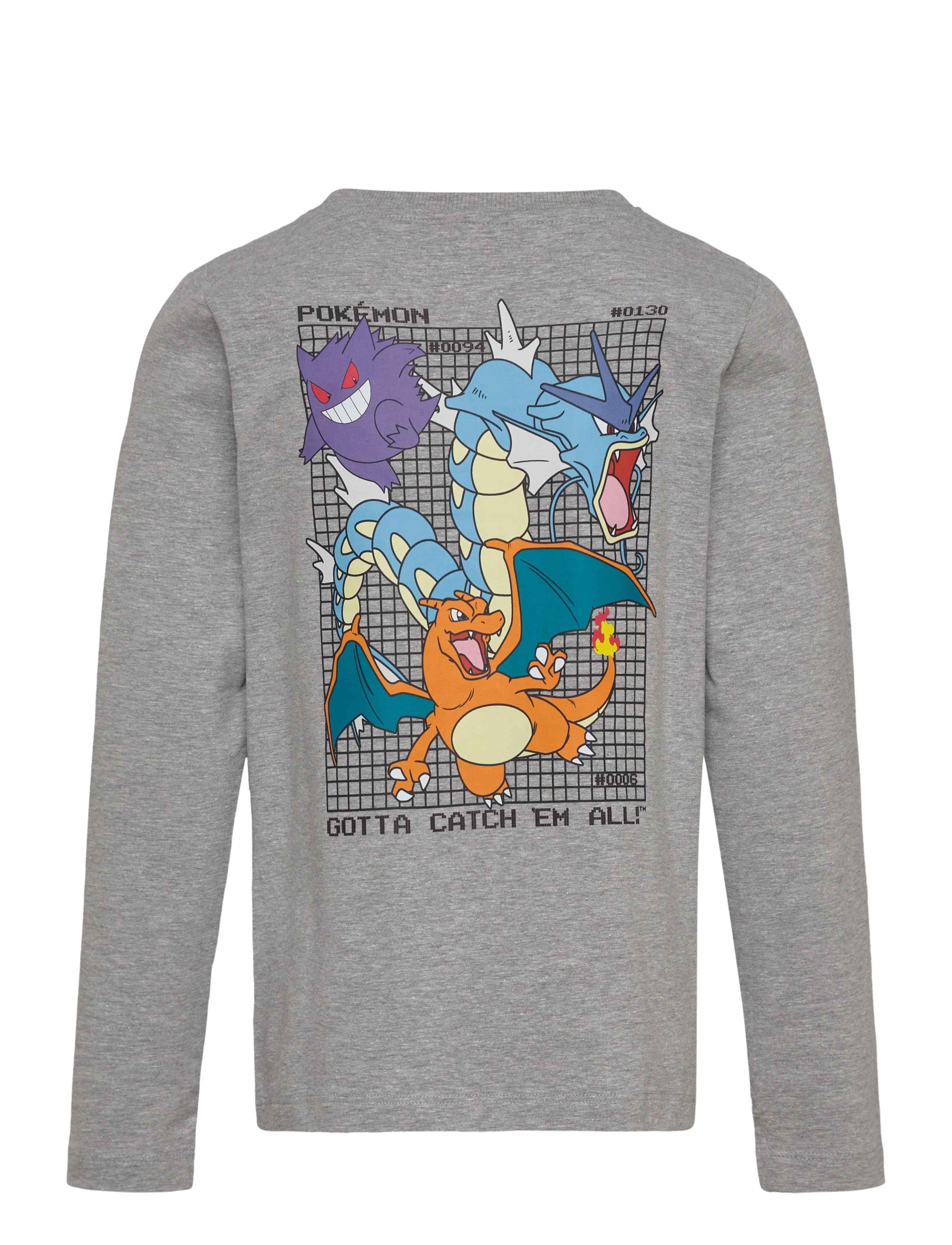 Minymo - T-shirt LS - pikkade varrukatega t-särgid - grey melange - 1