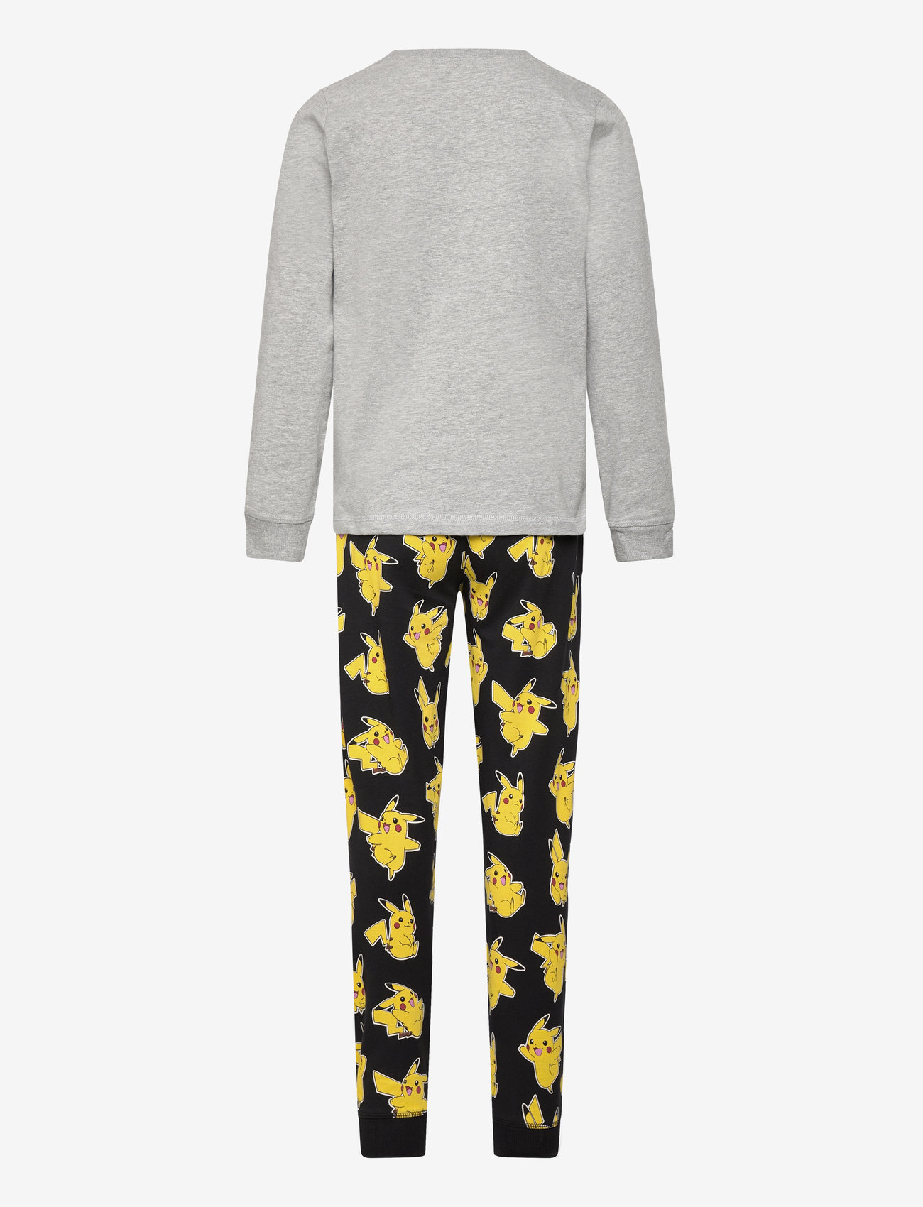 Minymo - Pyjamas LS Set - sets - grey melange - 1