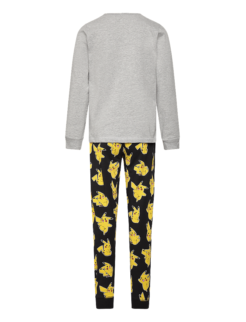 Minymo - Pyjamas LS Set - sett - grey melange - 1