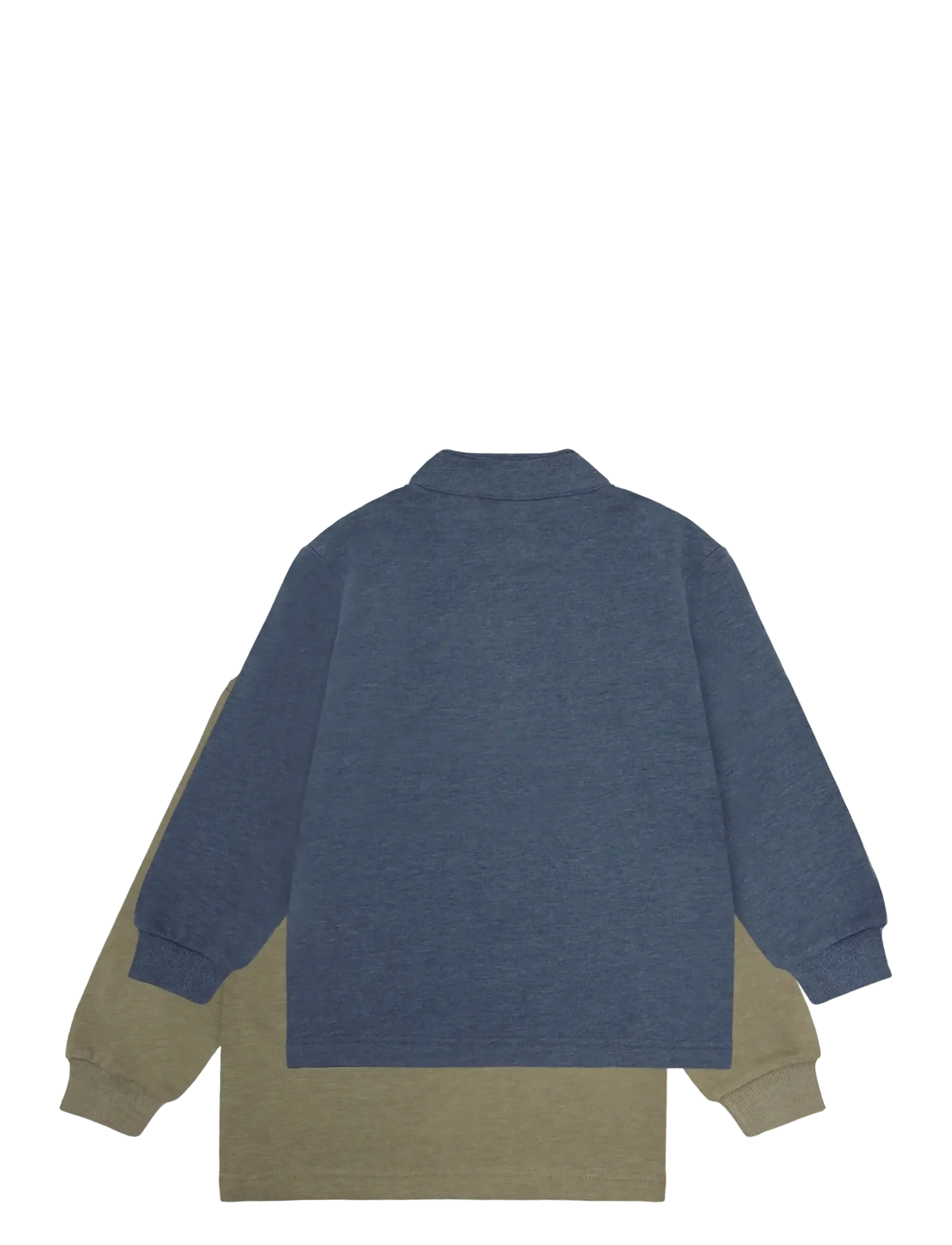 Minymo - Sweatshirt w.zip (2-pack) - sweatshirts - vetiver - 1