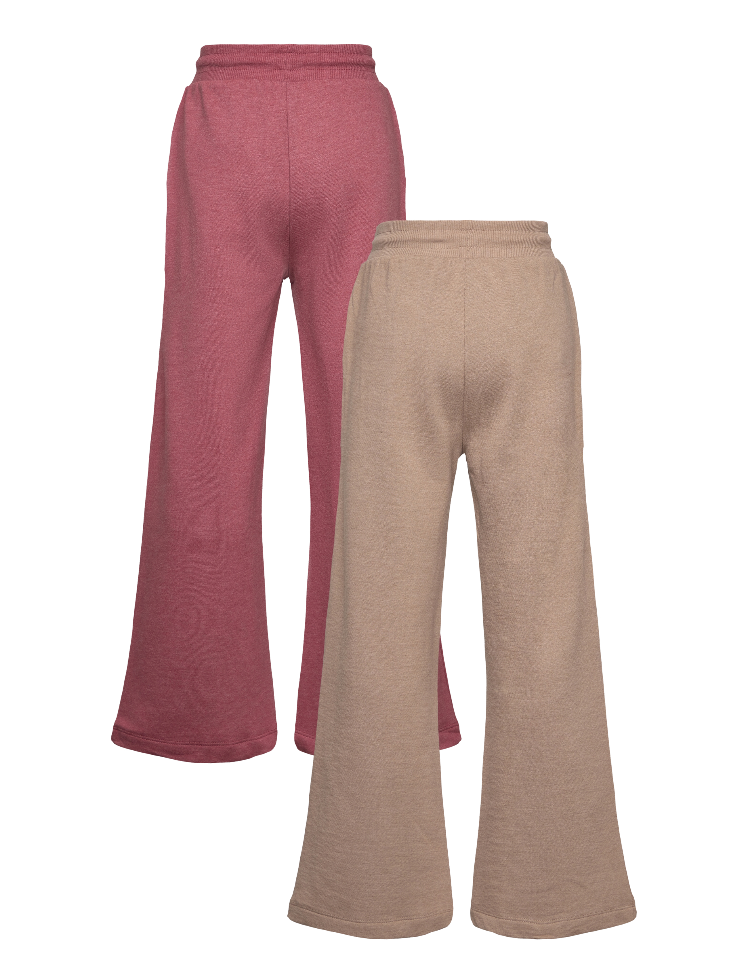 Minymo - Sweat pant (2-pack) - sweatpants - apple butter - 1