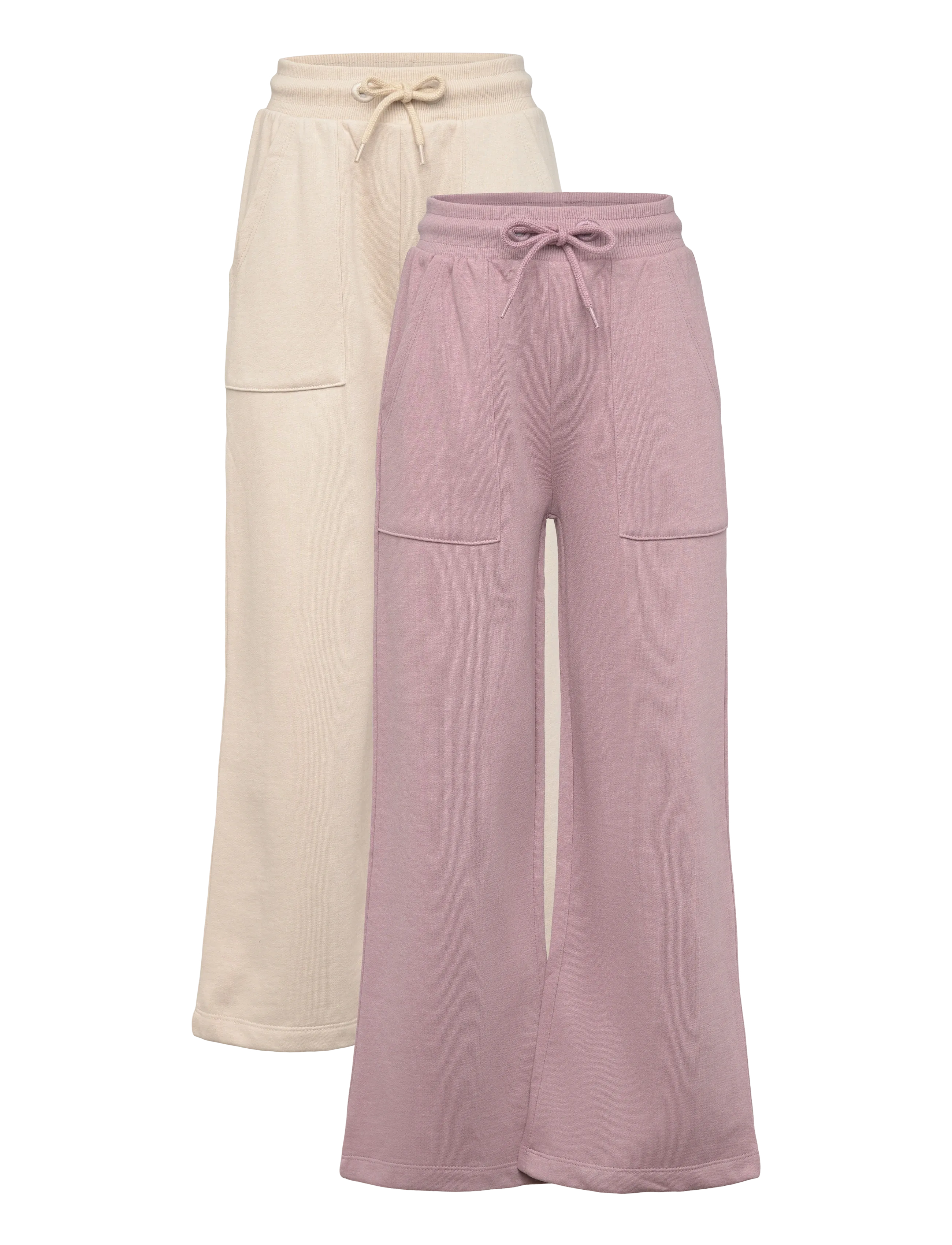 Minymo - Sweat pant (2-pack) - jogginghosen - elderberry - 1