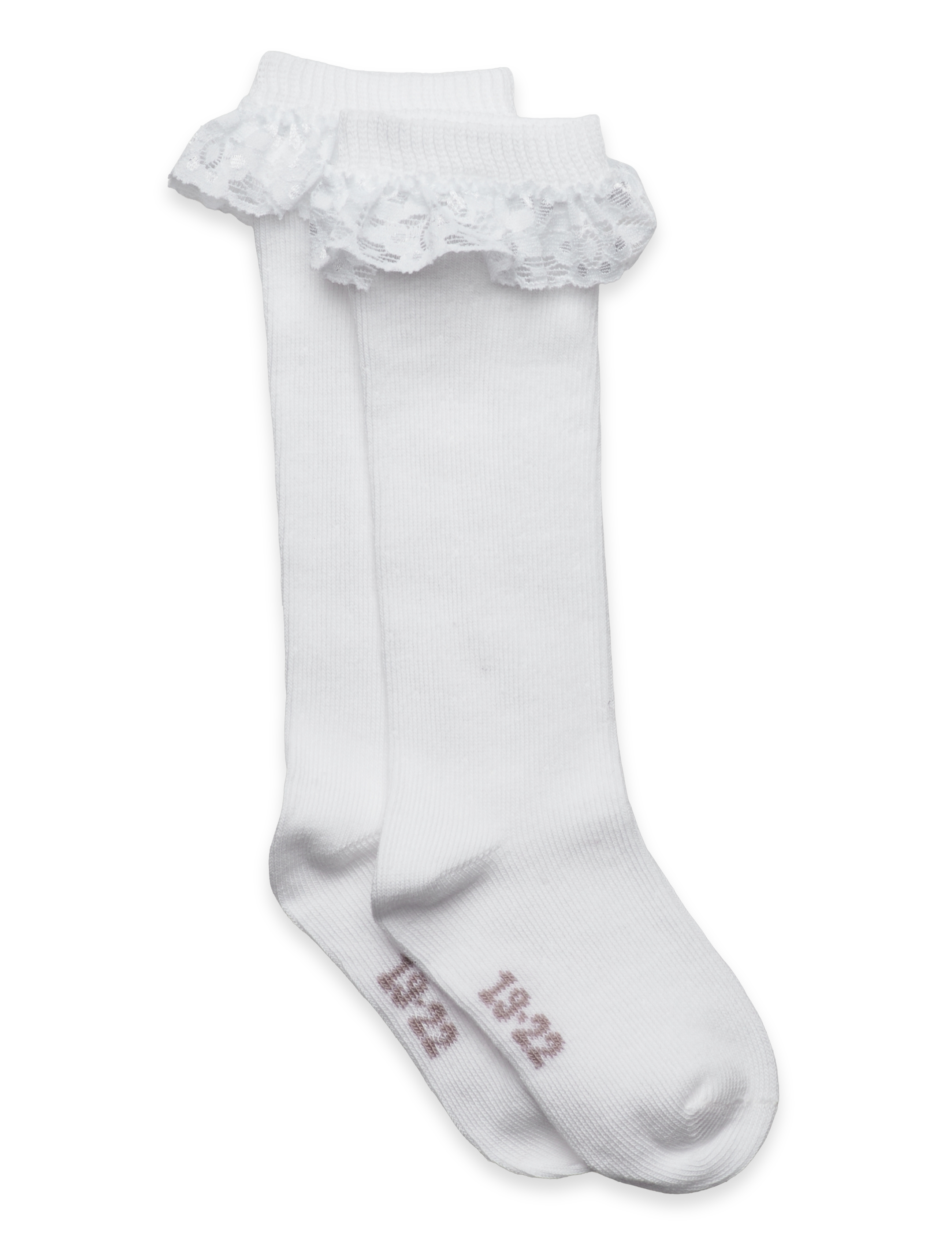 MINYMO Knee Socke W. Strickjacke Weiß - 31 - Kinder