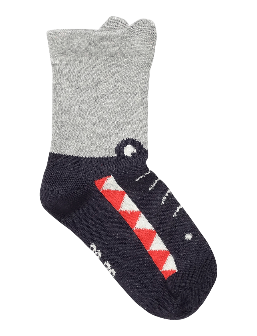Minymo - Socks w. 3D Effect (2-pack) - strümpfe - dark navy - 2