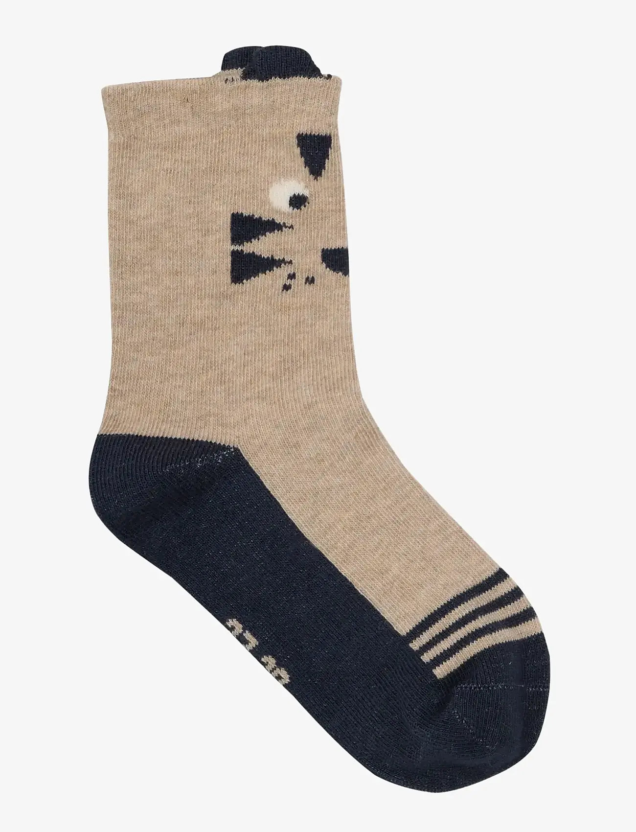 Minymo - Socks w. 3D Effect (2-pack) - madalaimad hinnad - deep navy - 2