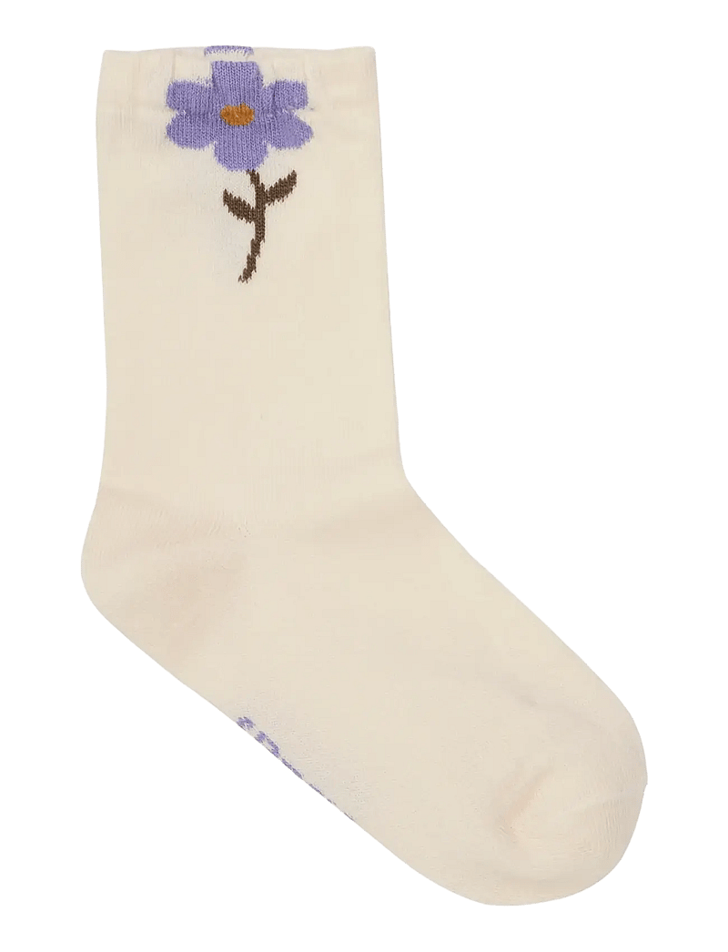 Minymo - Socks w. 3D Effect (2-pack) - strømper - purple haze - 2