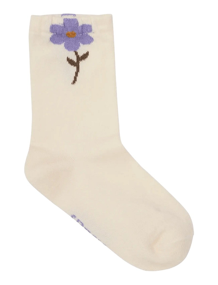 Minymo - Socks w. 3D Effect (2-pack) - sokid - purple haze - 2