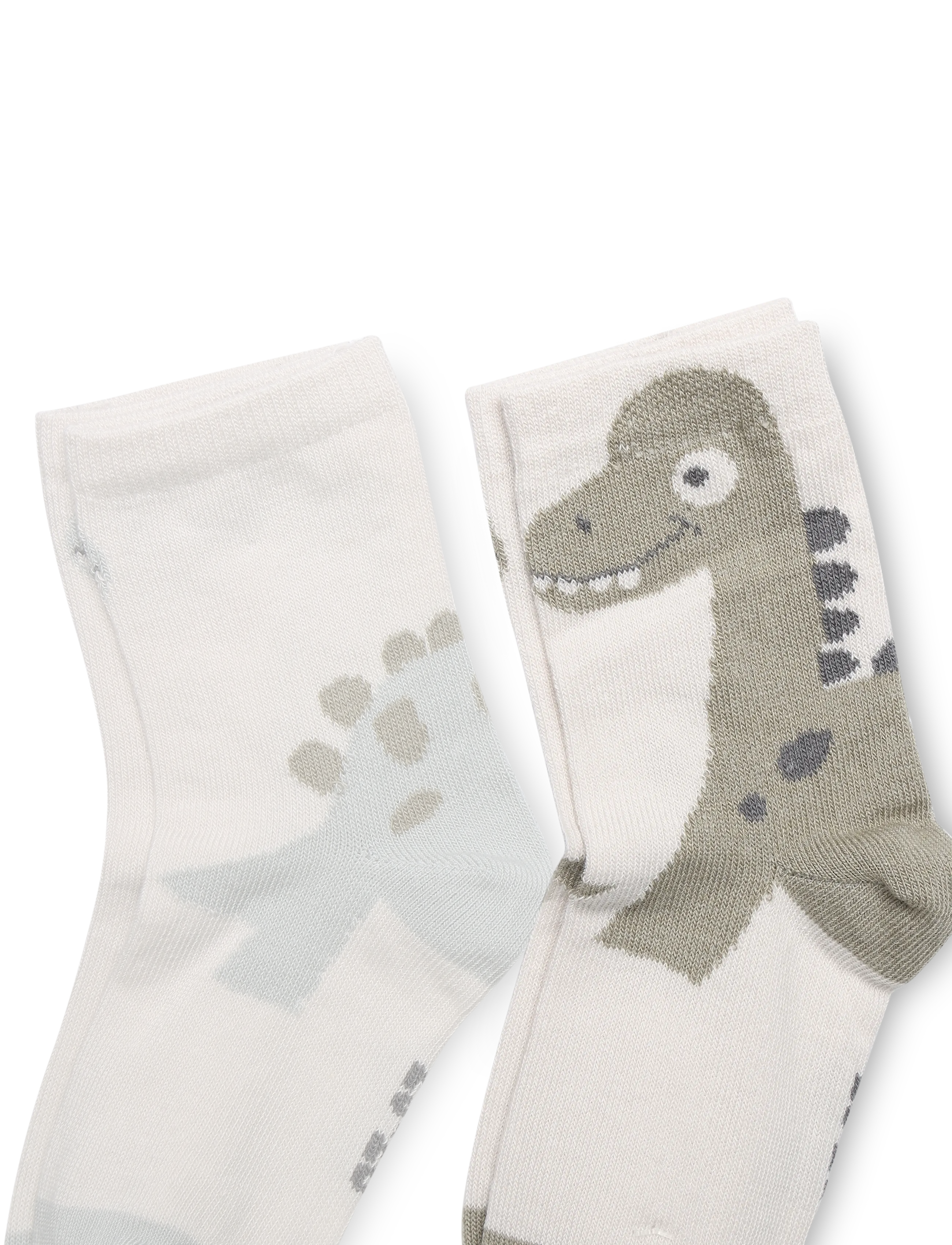 Minymo - Socks w. 3D Effect (2-pack) - strømper - willam gray - 2