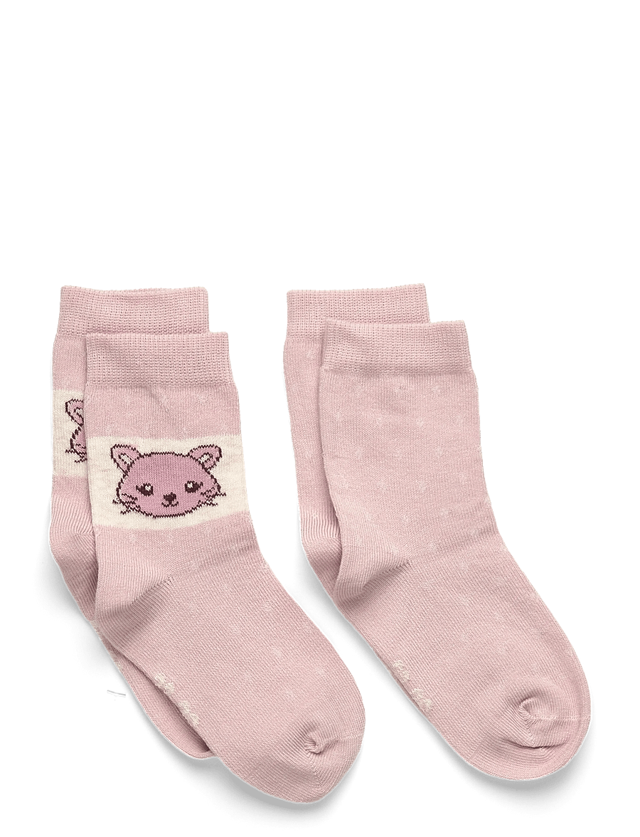 Minymo - Baby Socks (2-pack) - strümpfe - shell - 0