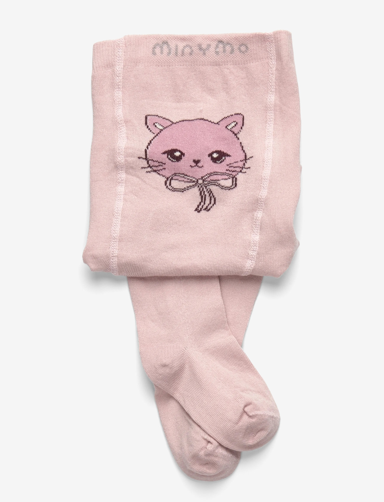 Minymo - Baby stocking w.effect on back - tights - shell - 1