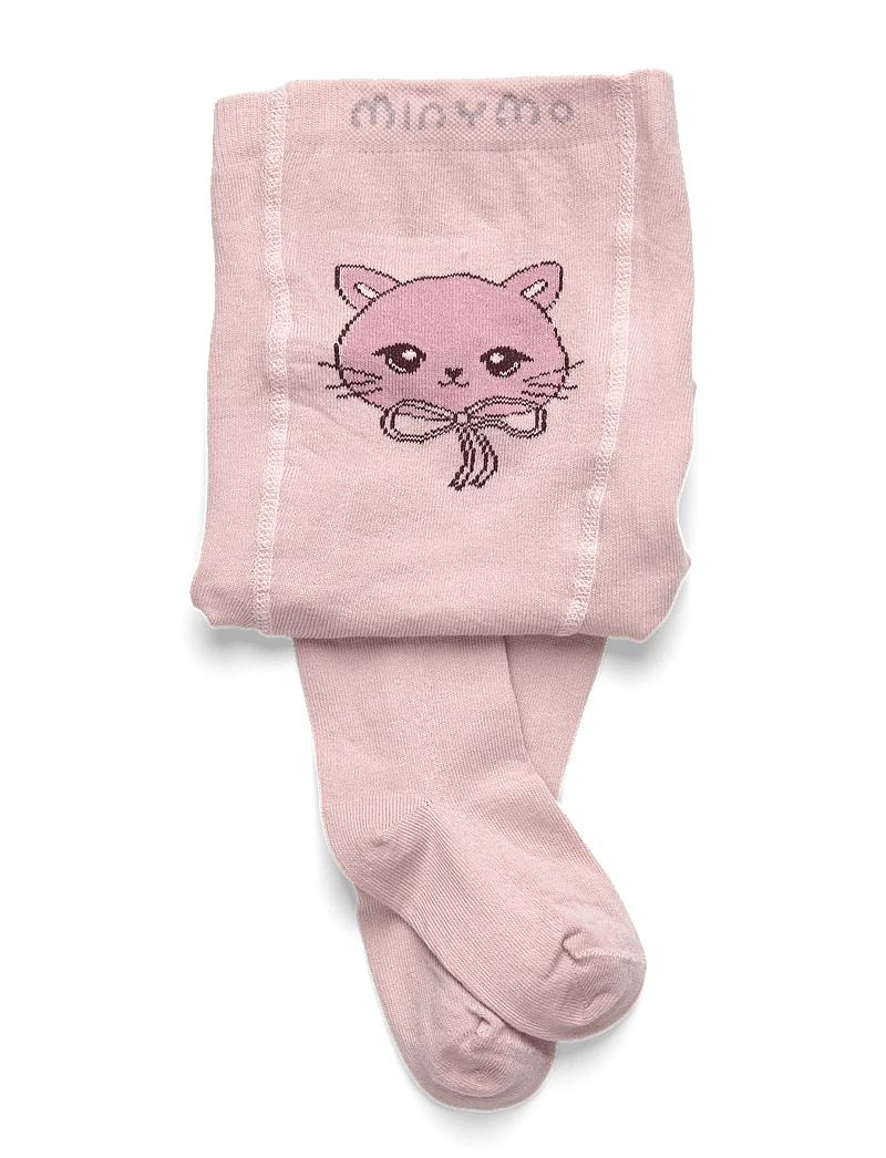 Minymo - Baby stocking w.effect on back - tights - shell - 1