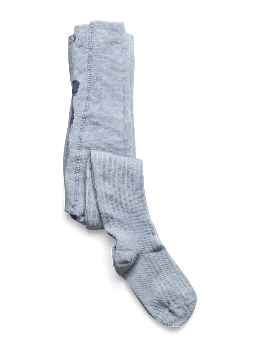 Minymo - Baby stocking w.effect on back - sukkpüksid - winter sky - 0