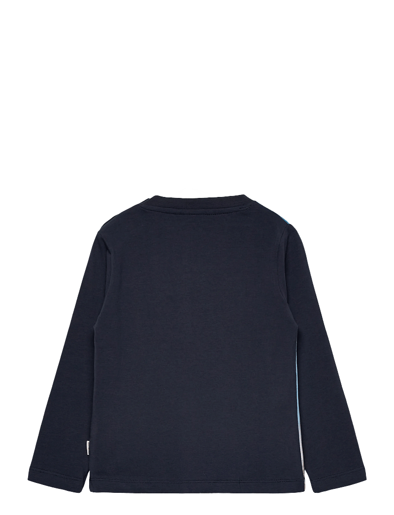 Minymo - T-shirt LS - langærmede t-shirts - blue nights - 1