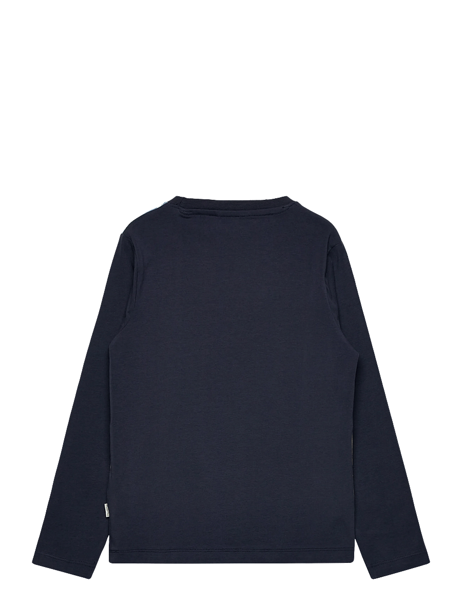 Minymo - T-shirt LS - langärmelig - blue nights - 1