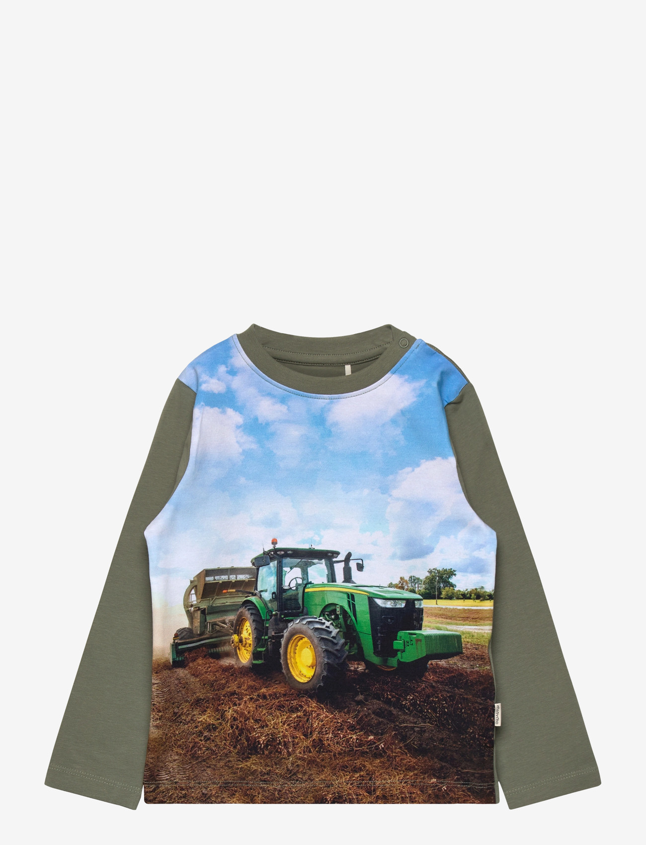 Minymo - T-shirt LS - langærmede t-shirts - sea spray - 0