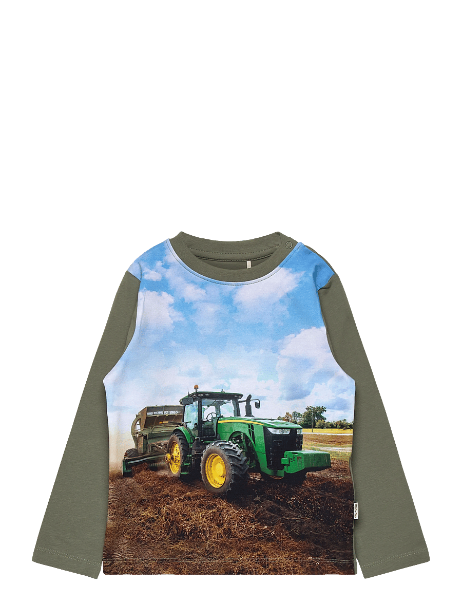 Minymo - T-shirt LS - langærmede t-shirts - sea spray - 0