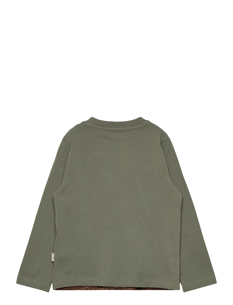 Minymo - T-shirt LS - langærmede t-shirts - sea spray - 1