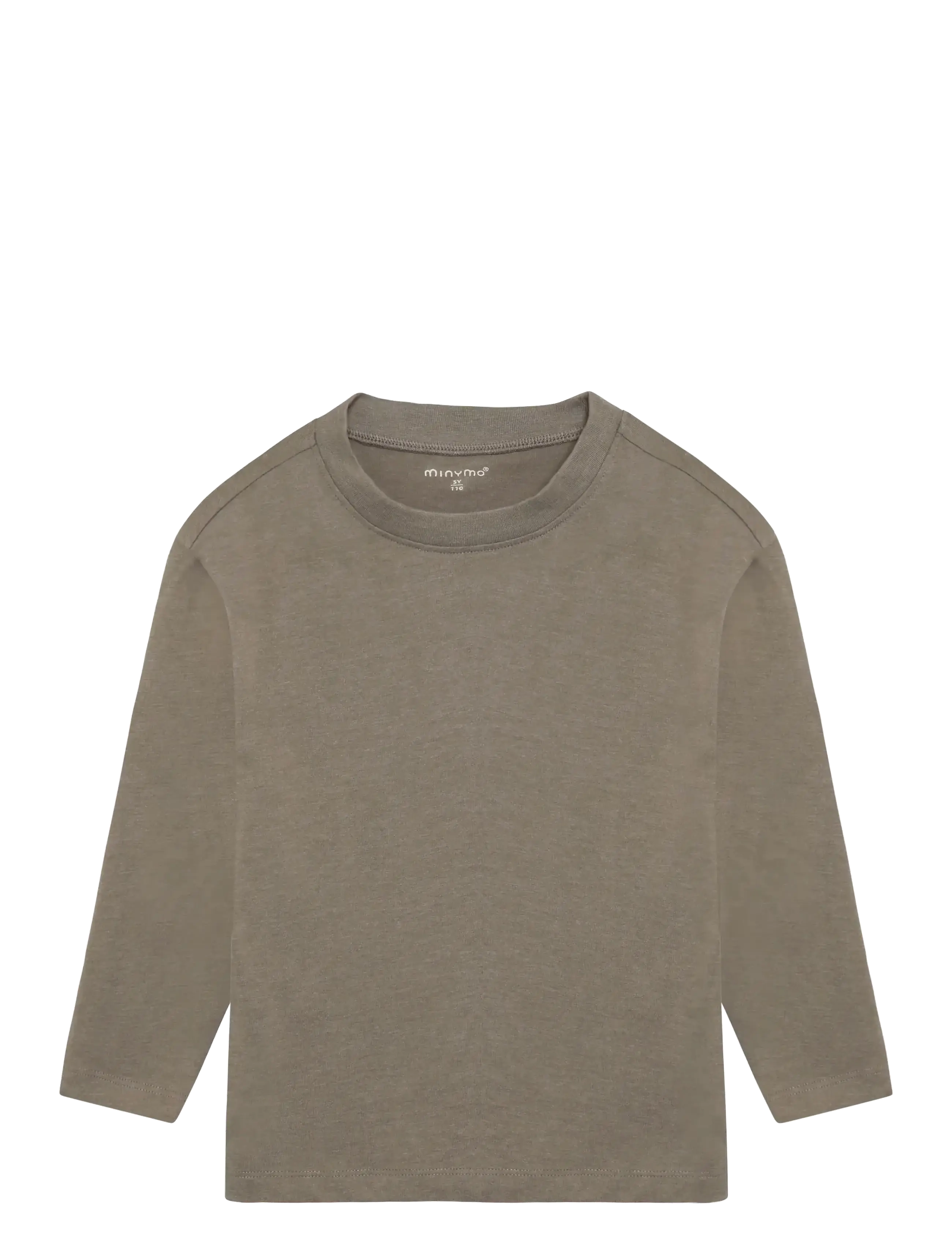 Minymo - T-shirt LS Loose Fit (2-pack) - pikkade varrukatega t-särgid - vetiver - 2