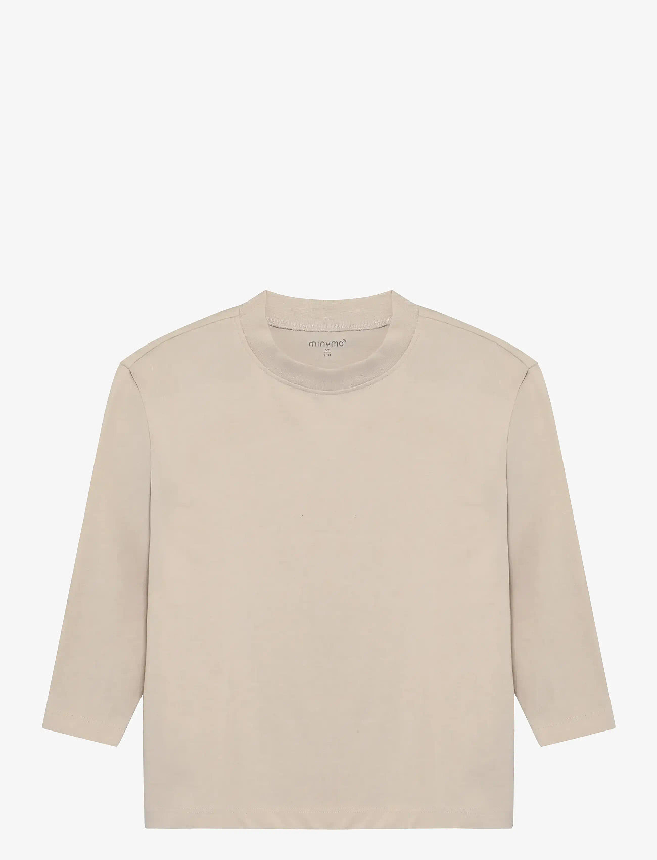 Minymo - T-shirt LS Loose Fit (2-pack) - langærmede t-shirts - vetiver - 3