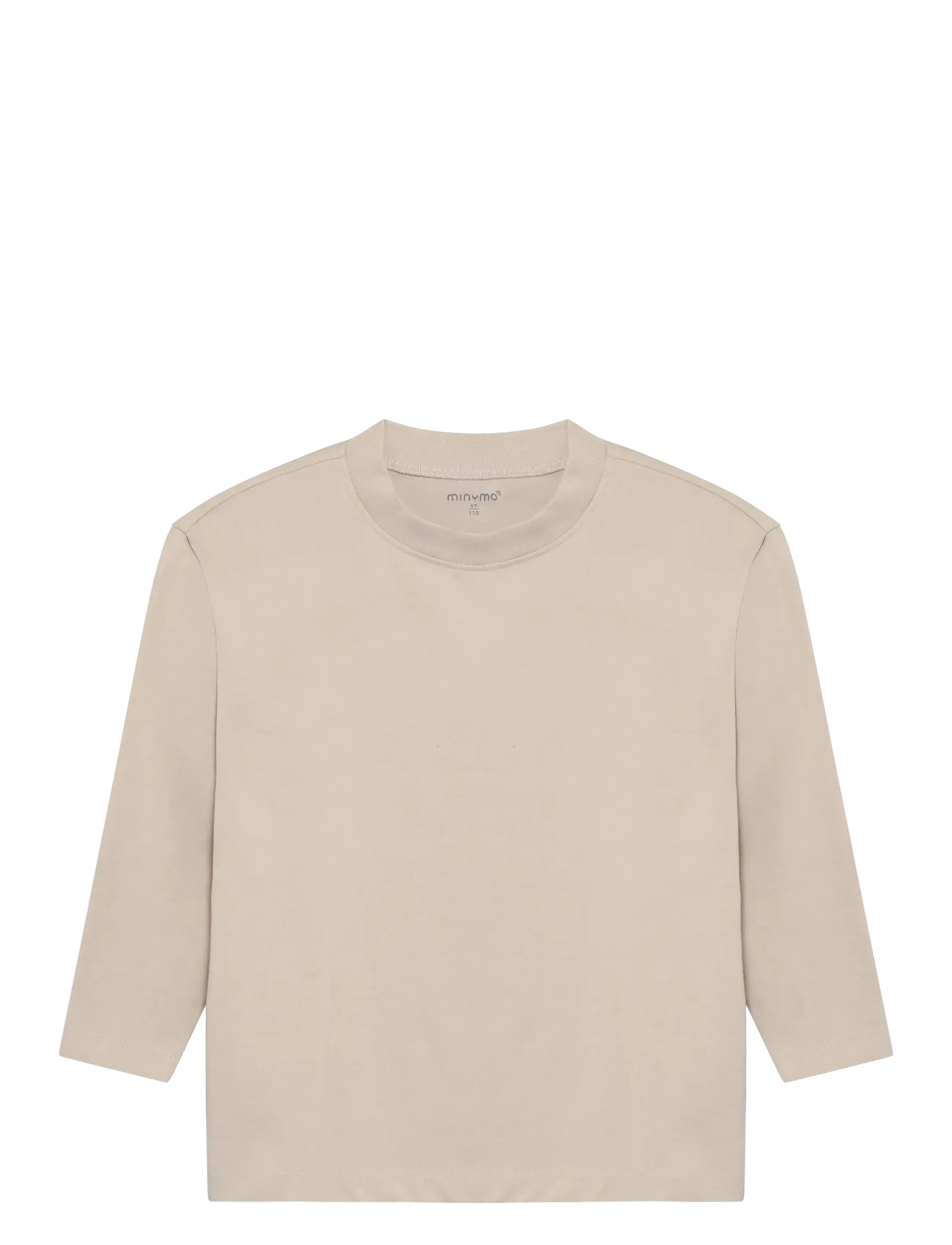 Minymo - T-shirt LS Loose Fit (2-pack) - pikkade varrukatega t-särgid - vetiver - 3
