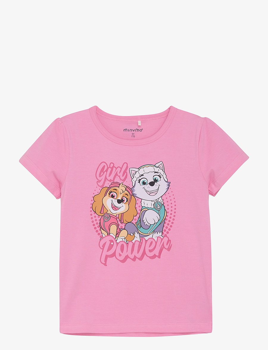Minymo - T-shirt SS - kurzärmelige - rosebloom - 0