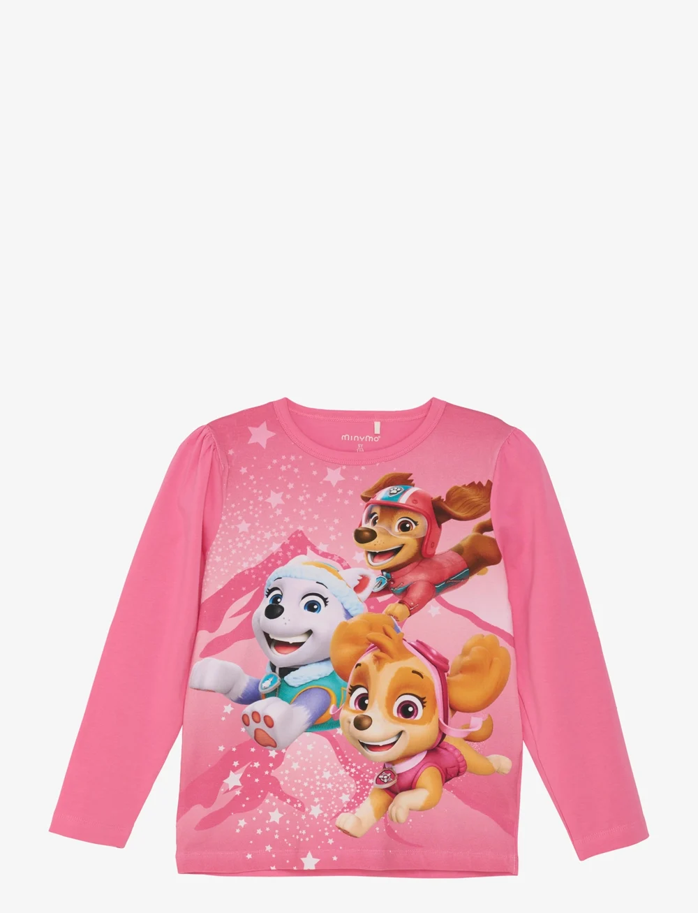 Minymo - T-shirt LS - långärmade t-shirts - azalea pink - 0