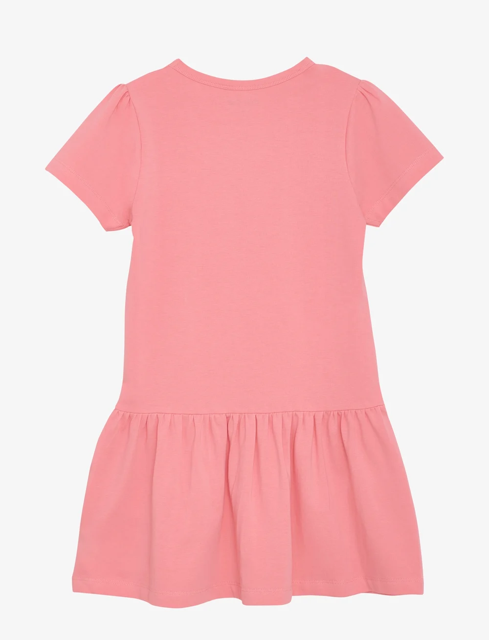 Minymo - Dress SS - kortärmade vardagsklänningar - strawberry pink - 1