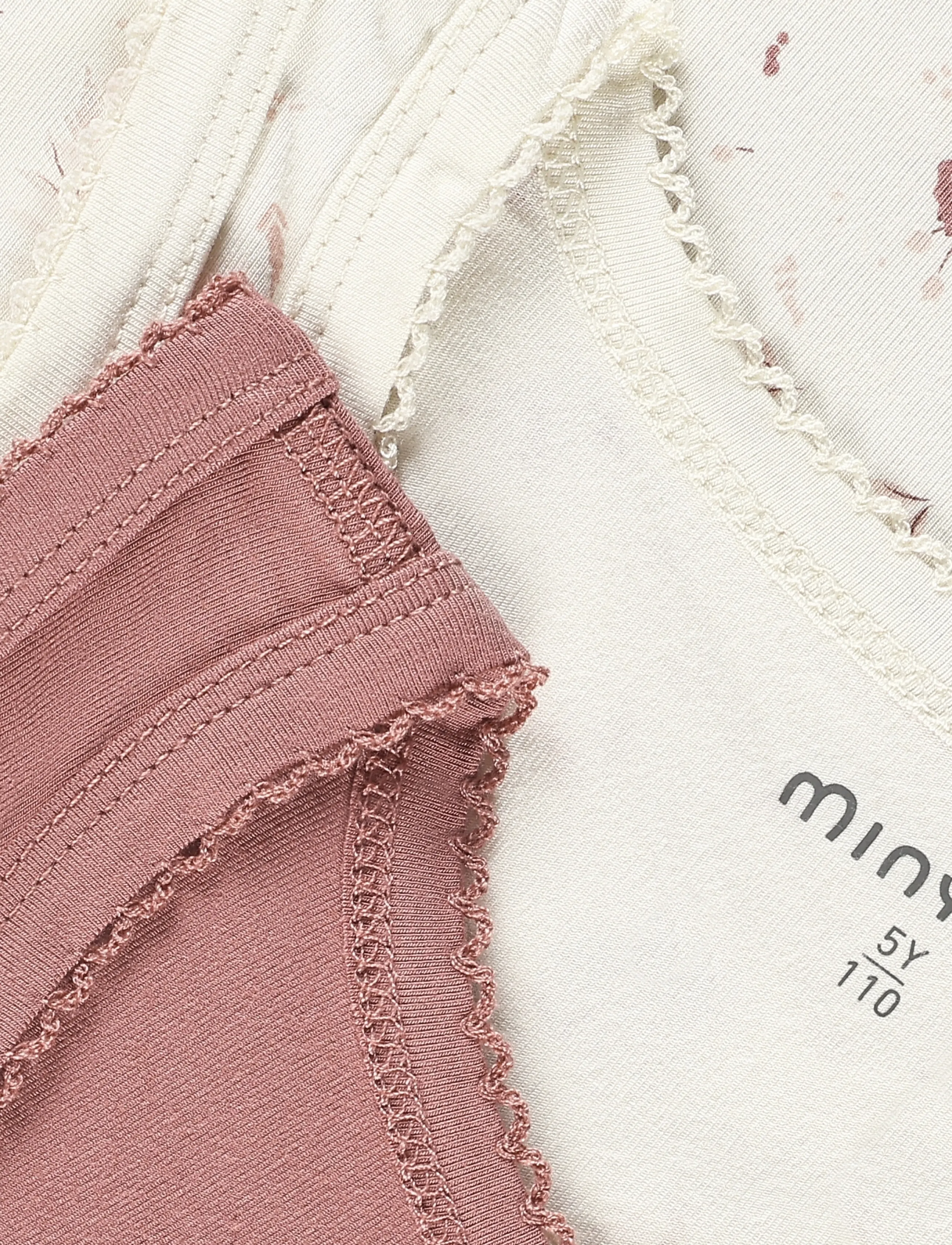 Minymo - Undershirt 2-pack - peach whip - 4