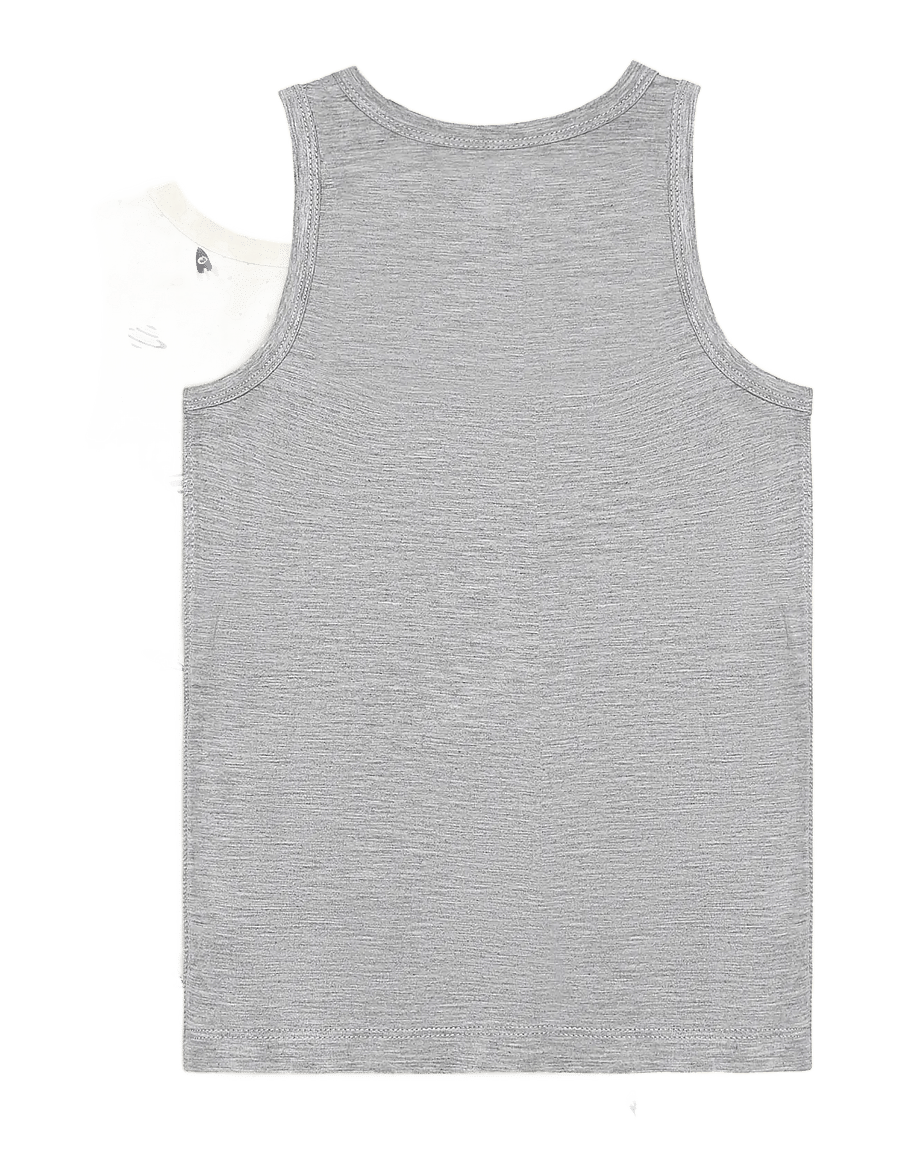 Minymo - Undershirt 2-pack - toppar - niagara mist - 1