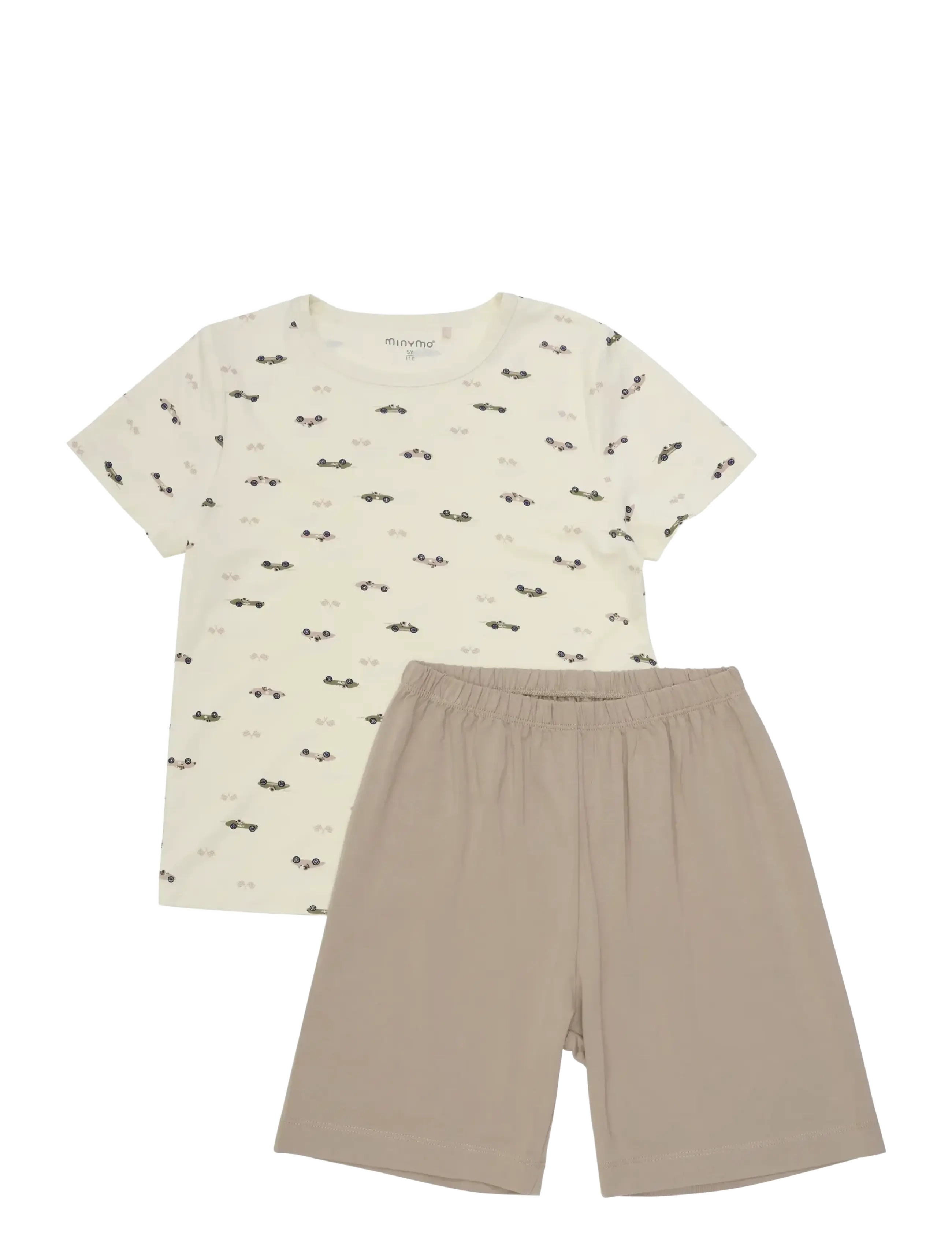 Minymo Pyjamas, 134, Creme - Pyjama Sets, Kinder