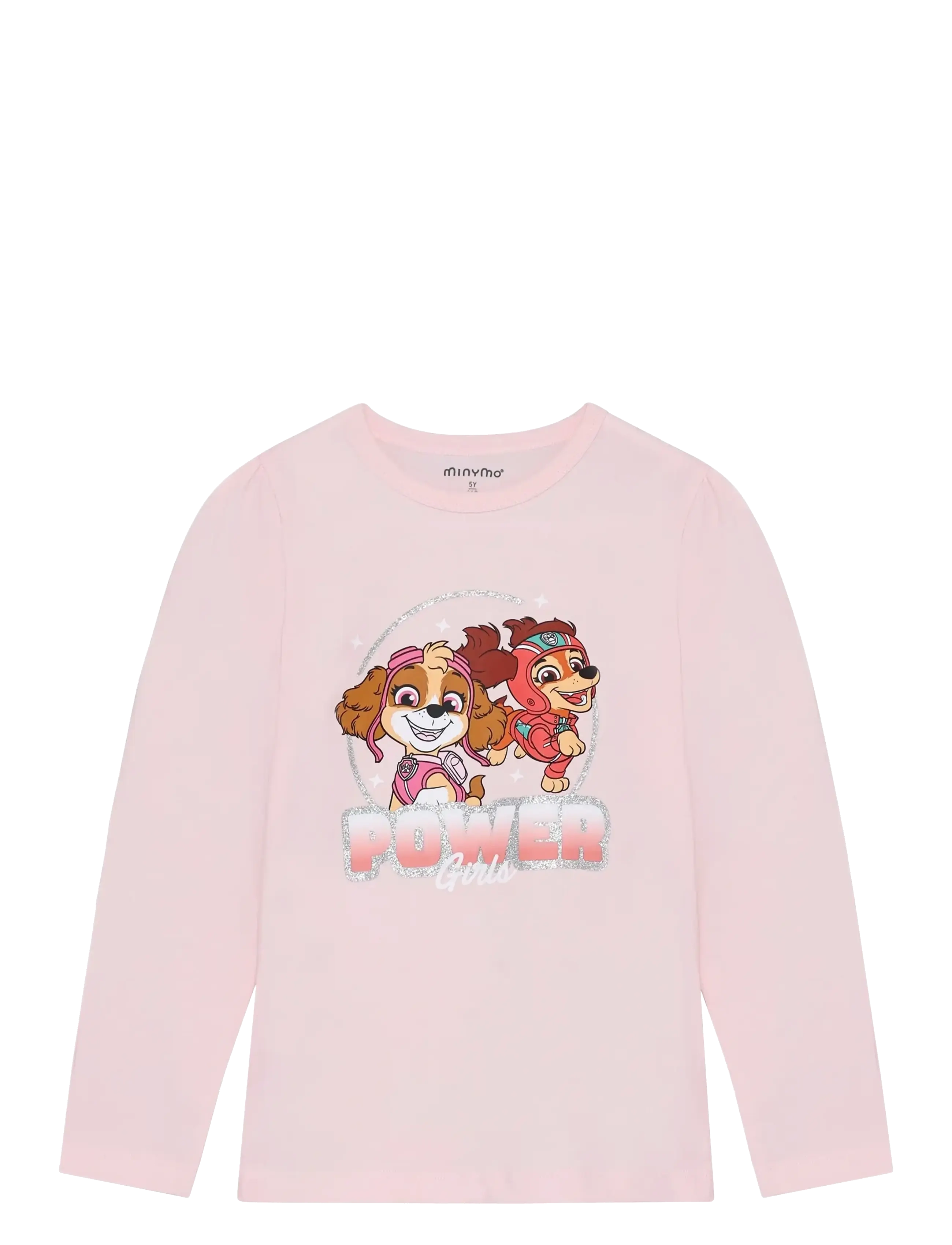 Minymo T-Shirt Ls, 116, Pink, T-Shirts > Langærmede T-shirts, Børn