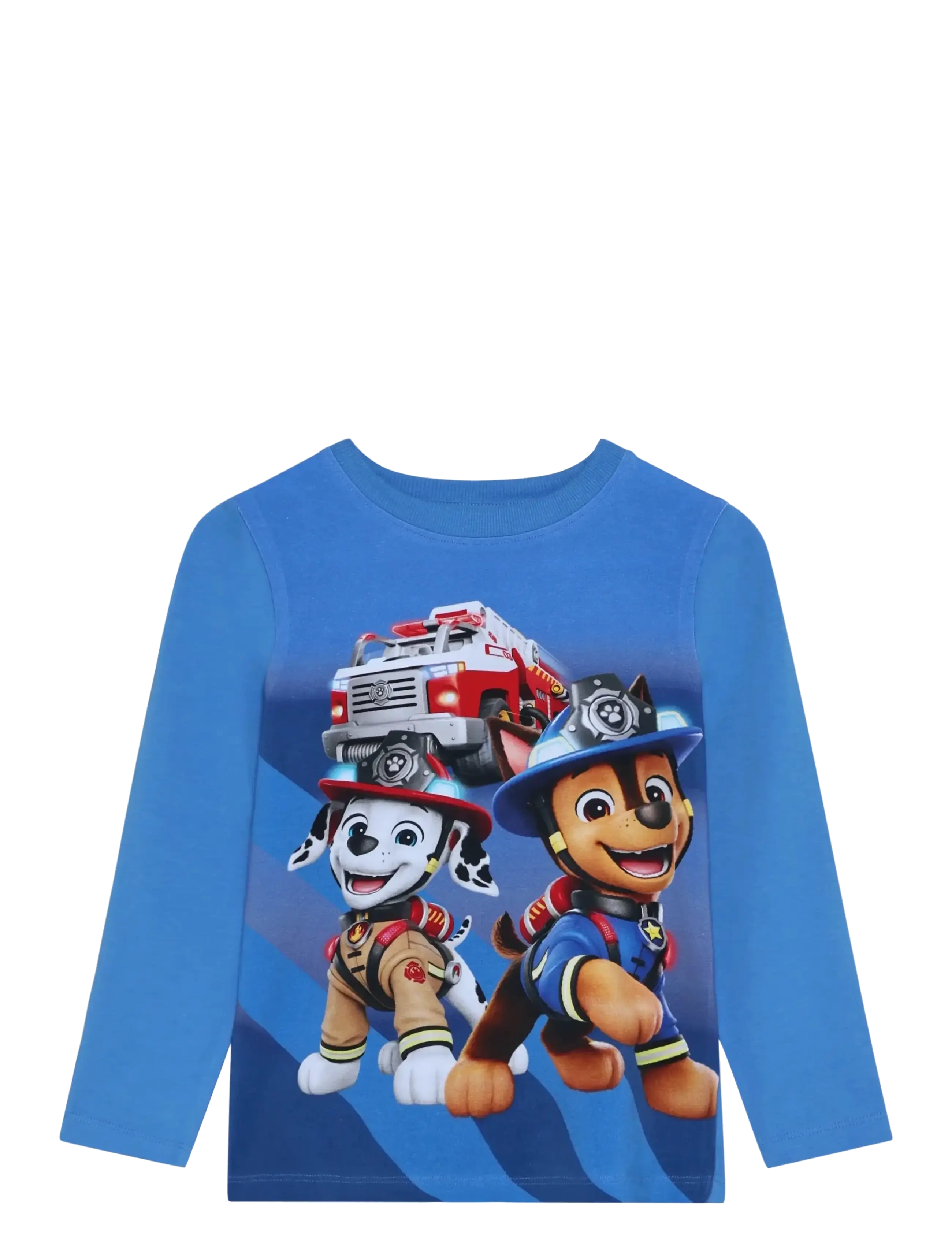Minymo T-Shirt Ls, 98, Blue, T-Shirts > Langærmede T-shirts, Børn