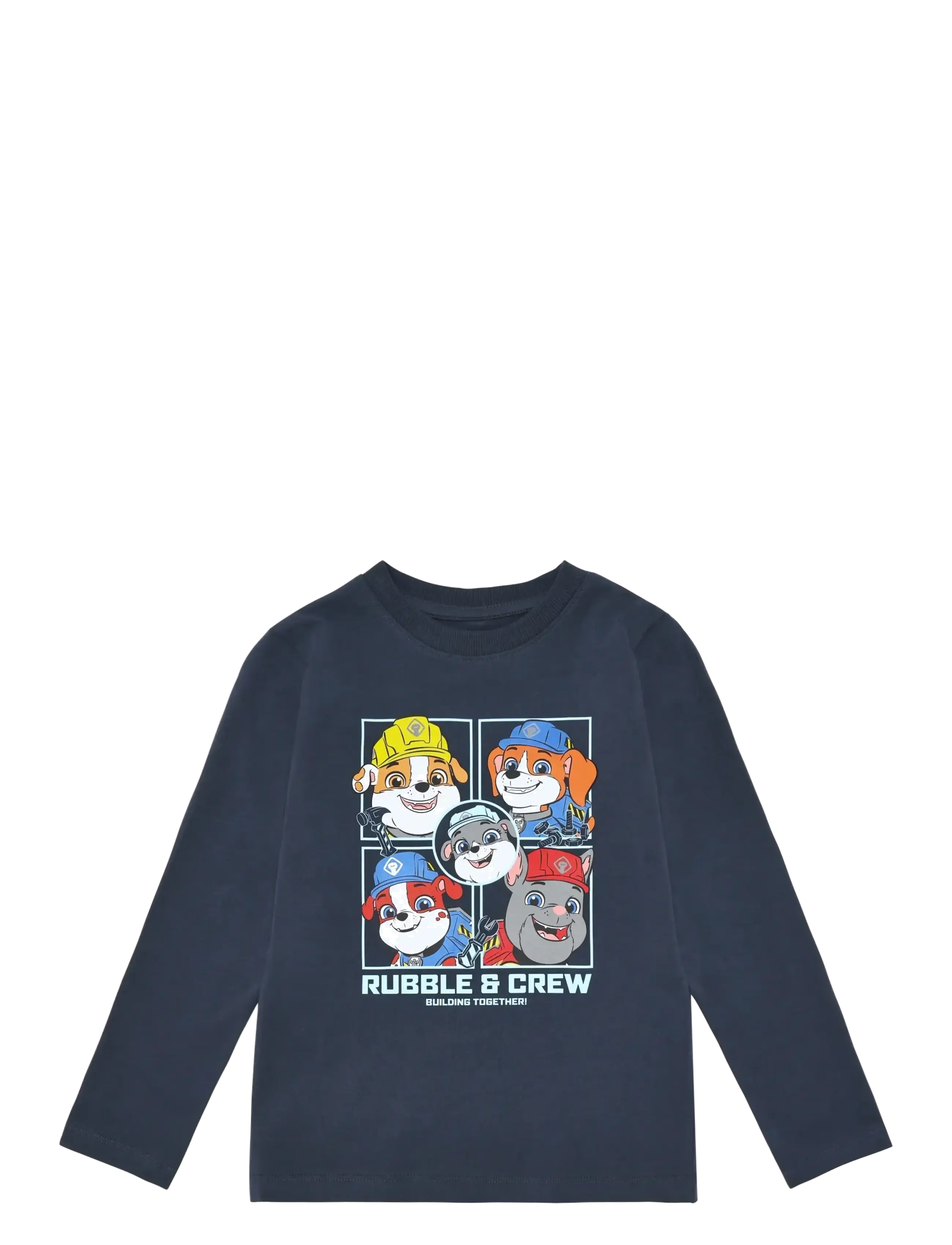 Minymo T-Shirt Ls, 98, Navy, T-Shirts > Langærmede T-shirts, Børn