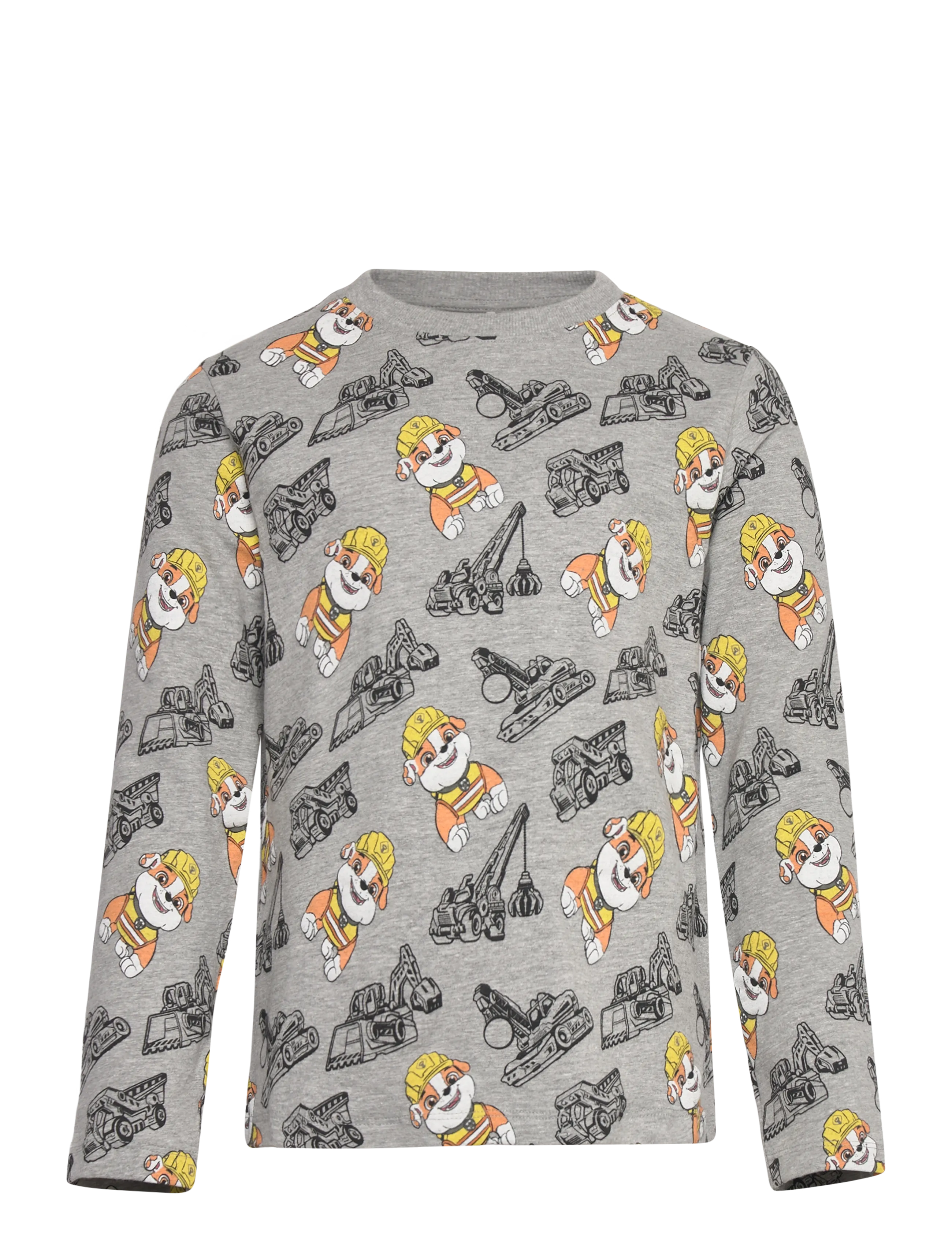 Minymo T-Shirt Ls, 122, Grey, T-Shirts > Langærmede T-shirts, Børn