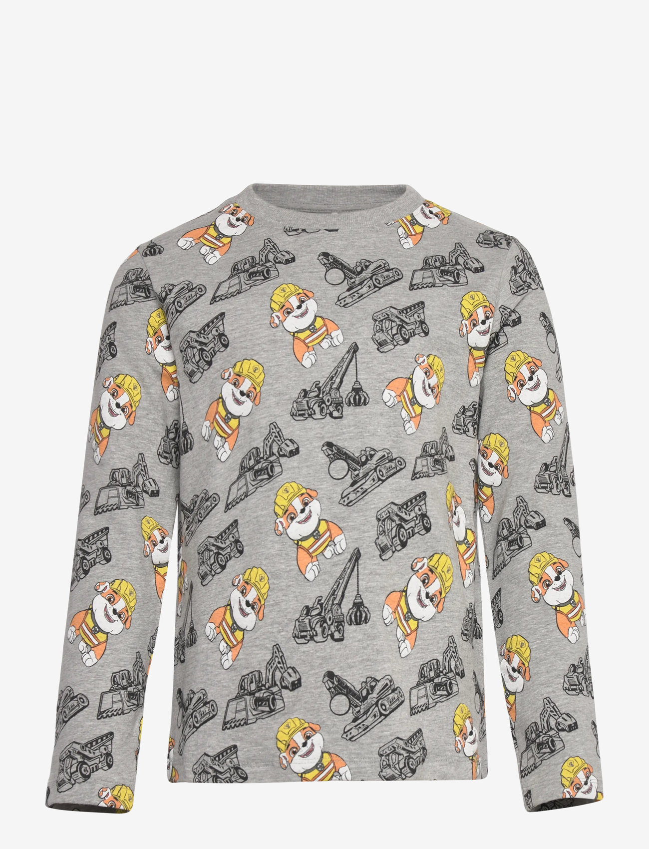 Minymo - T-shirt LS - sügisesed riided - grey melange - 0