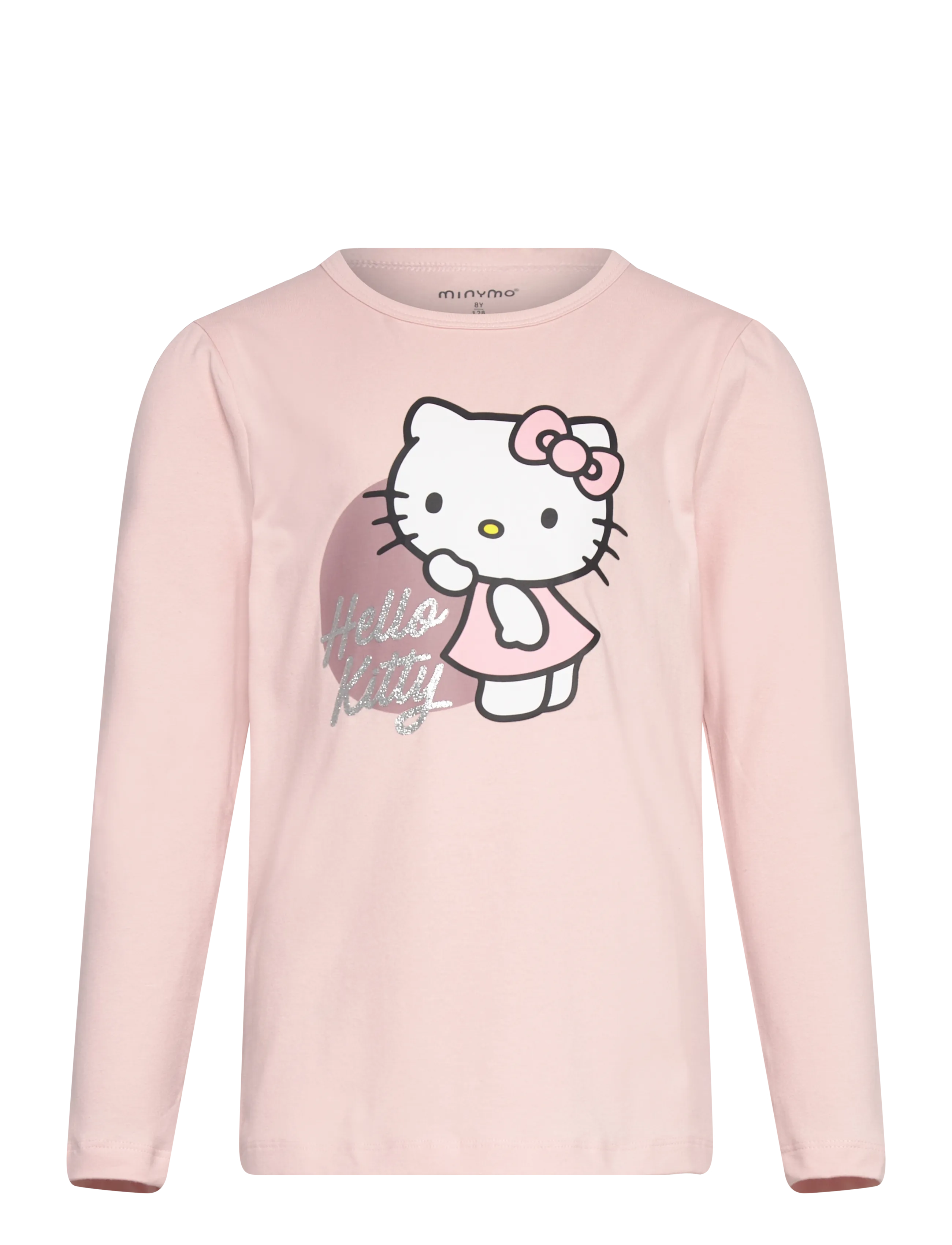 Minymo T-Shirt Ls, 110, Pink, T-Shirts > Langærmede T-shirts, Børn