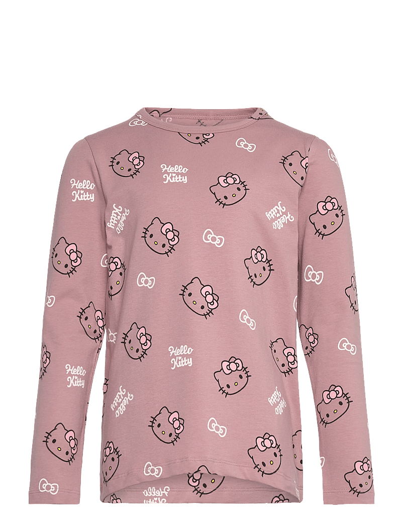 Minymo - T-shirt LS - långärmade t-shirts - woodrose - 0