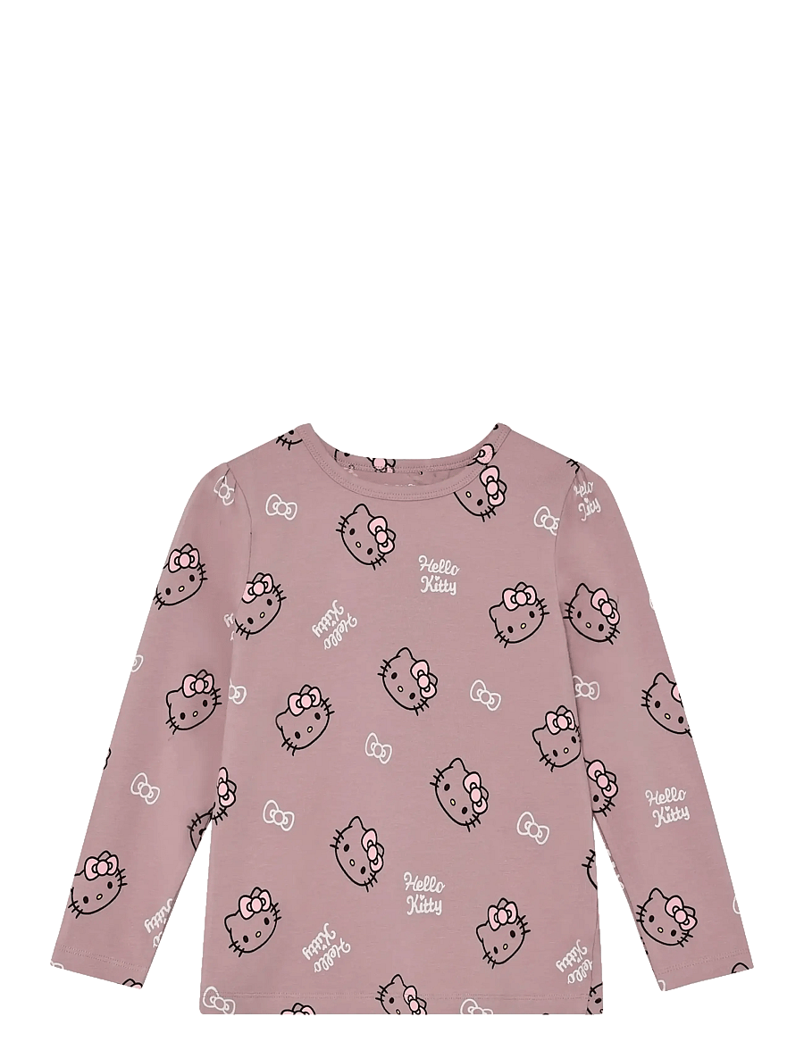 Minymo - T-shirt LS - långärmade t-shirts - woodrose - 0