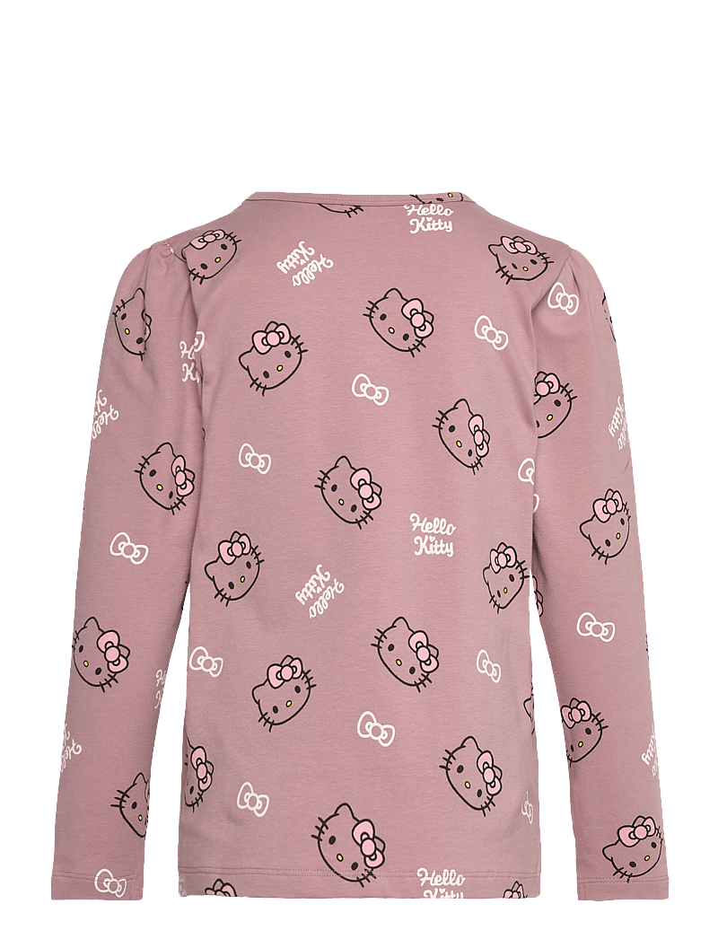 Minymo - T-shirt LS - långärmade t-shirts - woodrose - 1