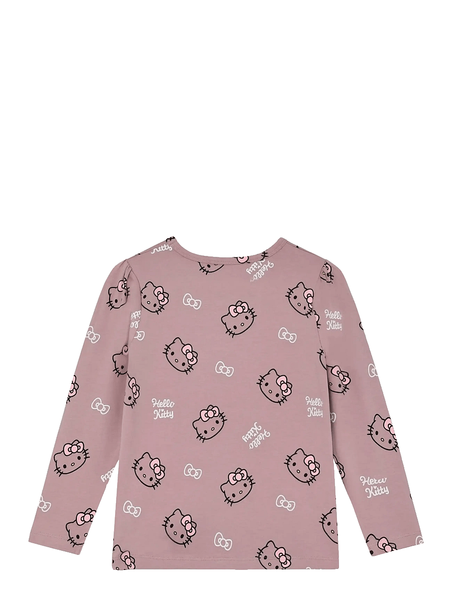 Minymo - T-shirt LS - långärmade t-shirts - woodrose - 1