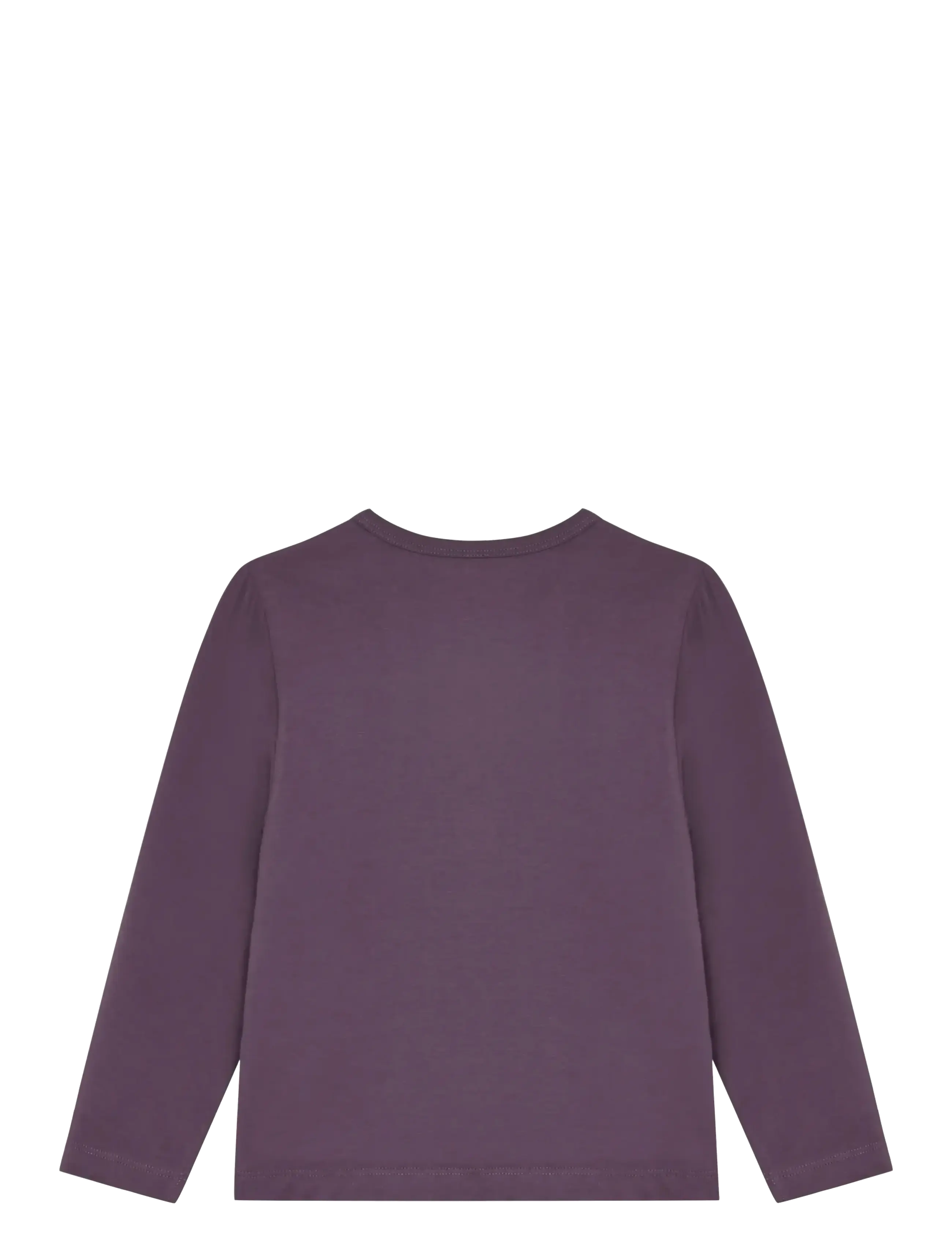 Minymo - T-shirt LS - de laveste prisene - black plum - 1