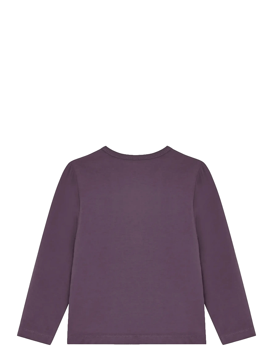 Minymo - T-shirt LS - langärmelig - black plum - 1