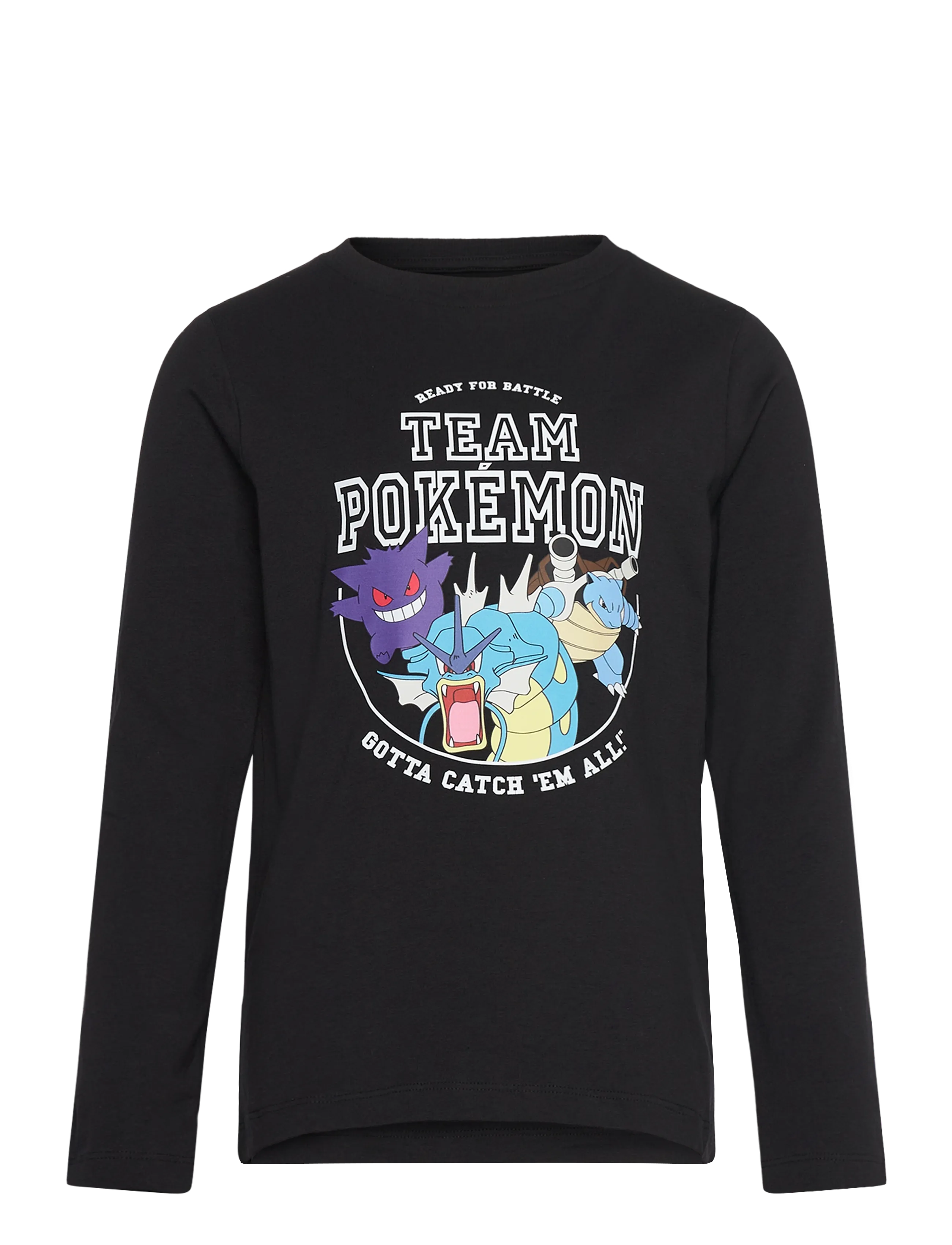 Minymo T-Shirt Ls, 110, Black, T-Shirts > Langærmede T-shirts, Børn