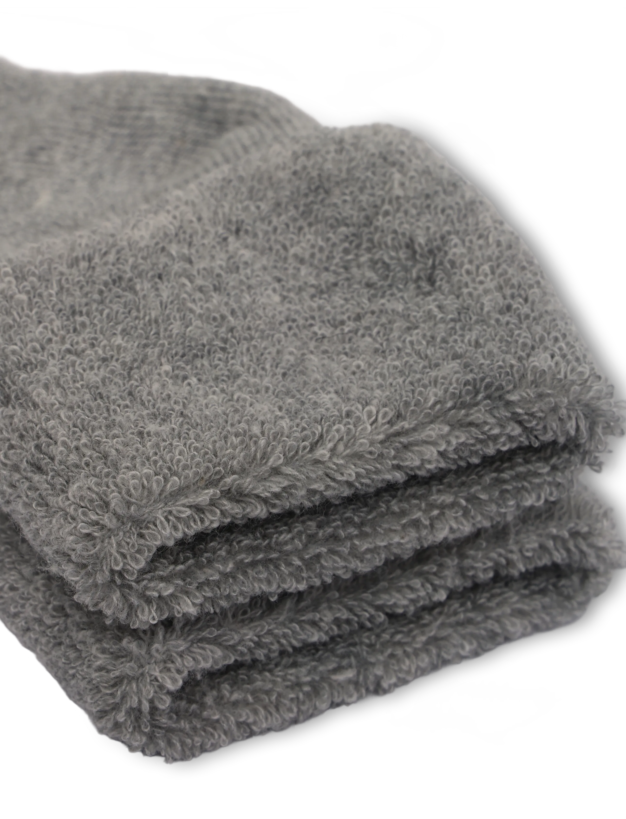 Minymo - Cozy Velour Socks - strümpfe - light grey melange - 2