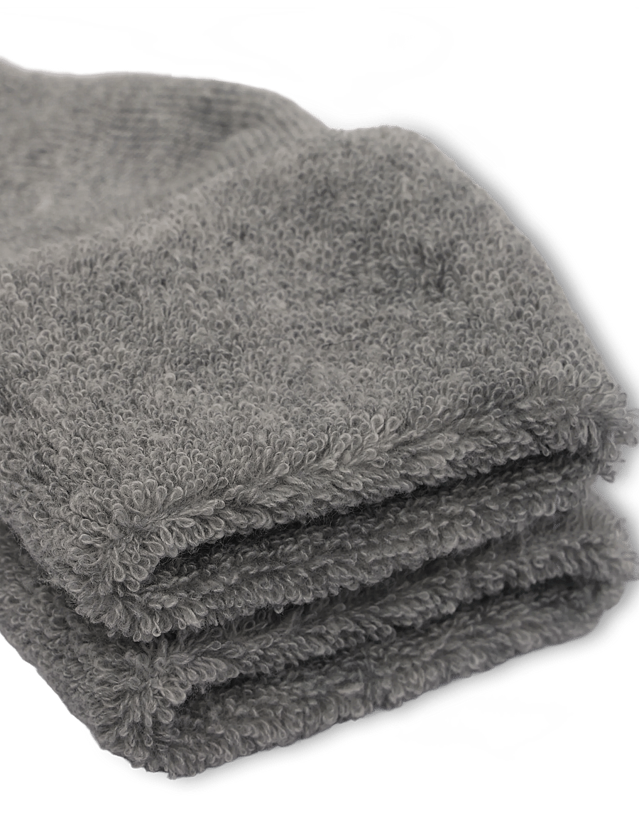 Minymo - Cozy Velour Socks - strümpfe - light grey melange - 2