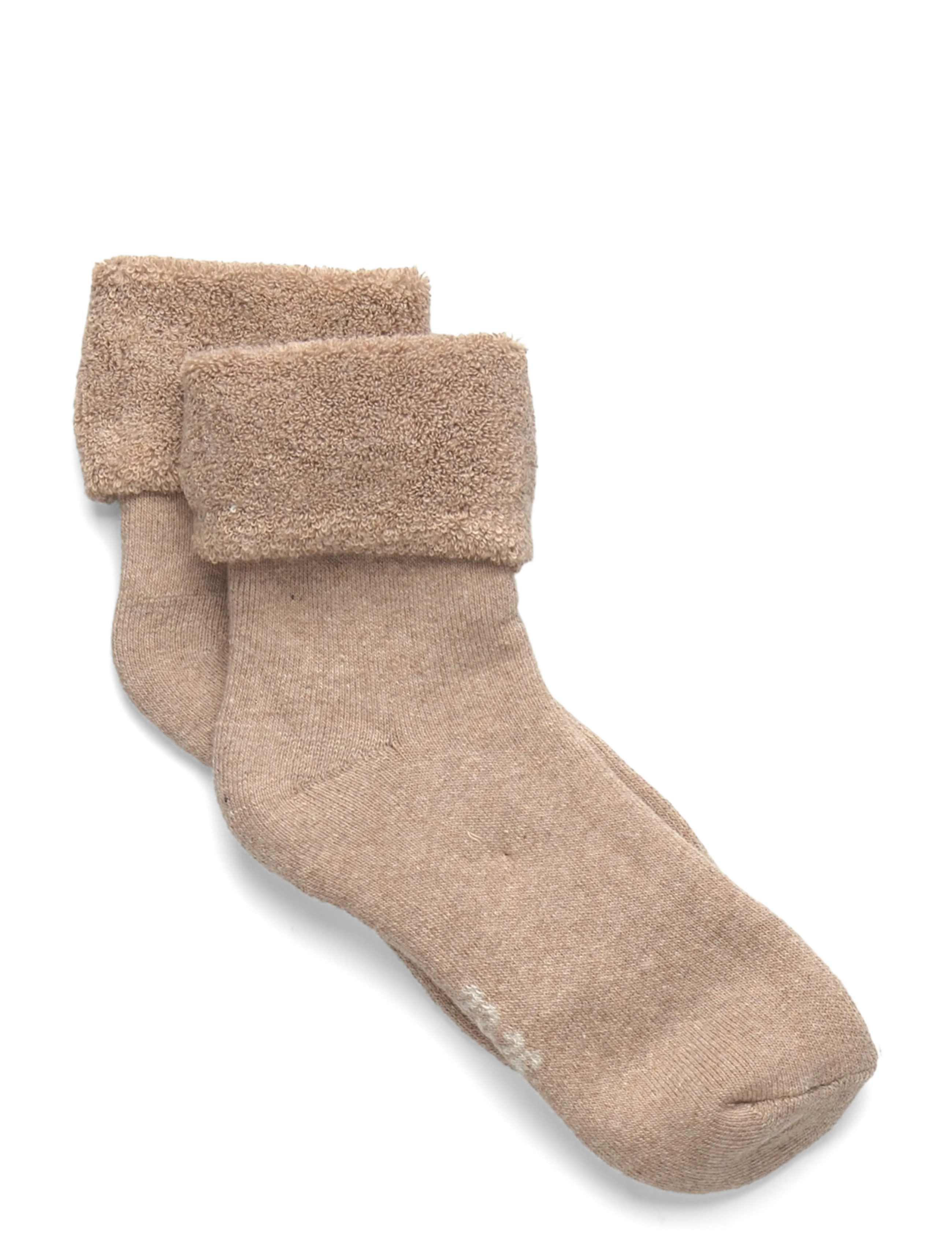 Cozy Velour Socks - SILVER MINK MELANGE