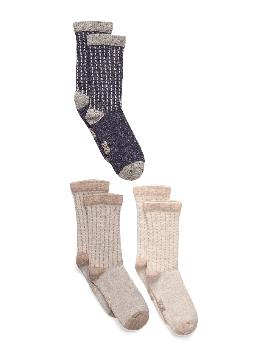 Minymo - Wool Socks 3-Pack - strümpfe - dark navy - 0